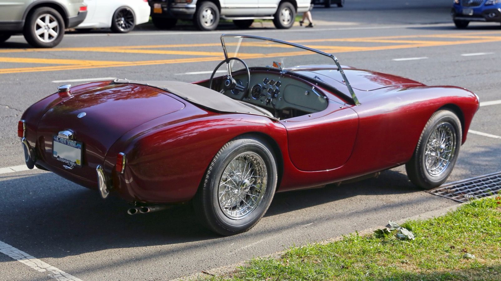 1958 AC Ace roadster with the AC-engine, front three-quarter view