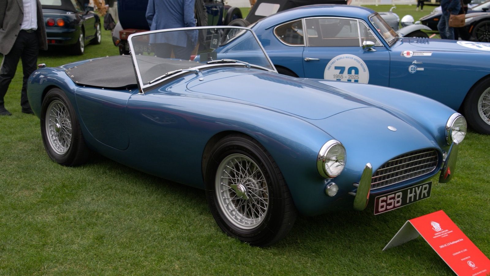 1962 AC Ace 2.6 Ruddspeed roadster, front three-quarter view