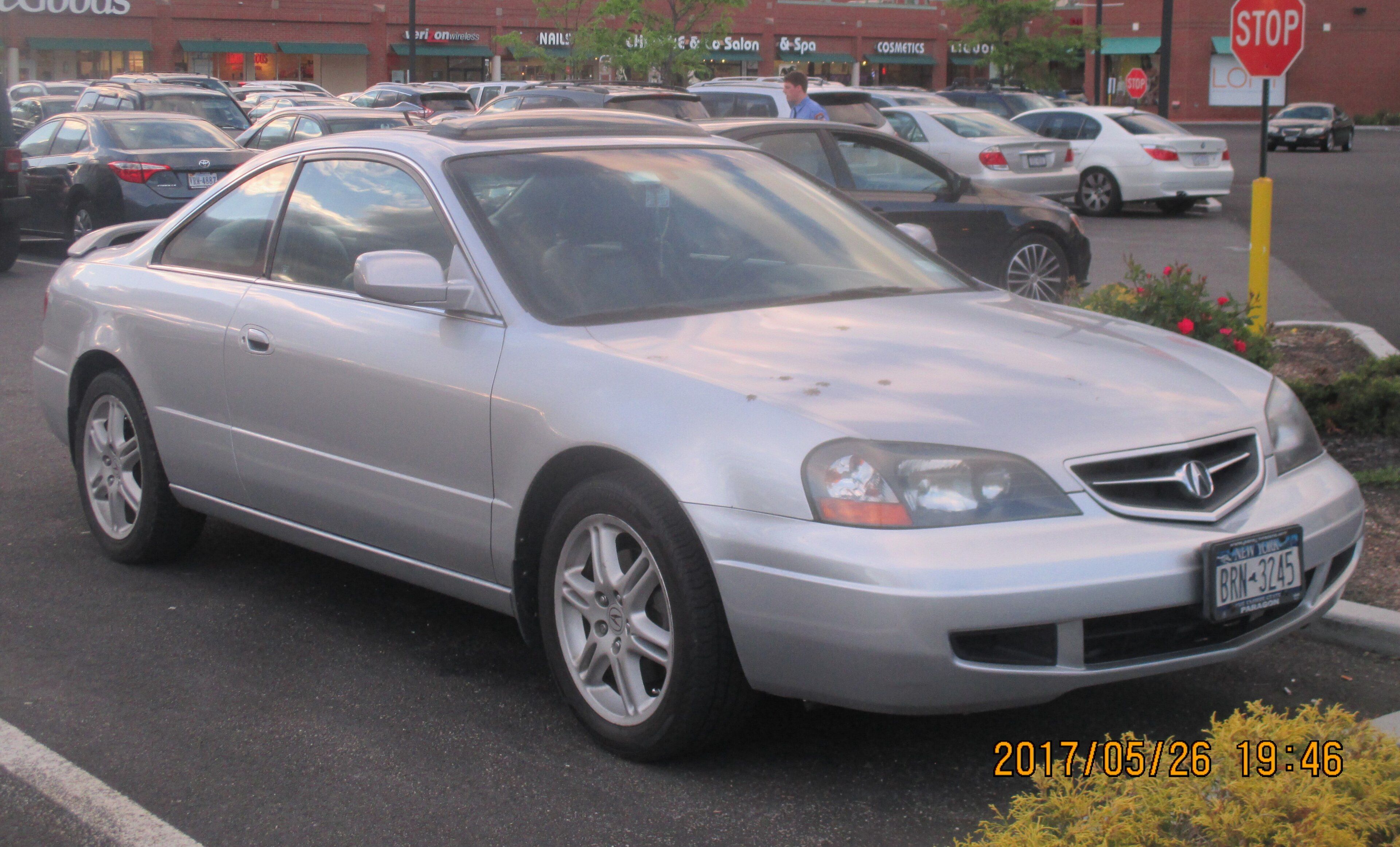 2002 Acura CL (second generation), exterior view