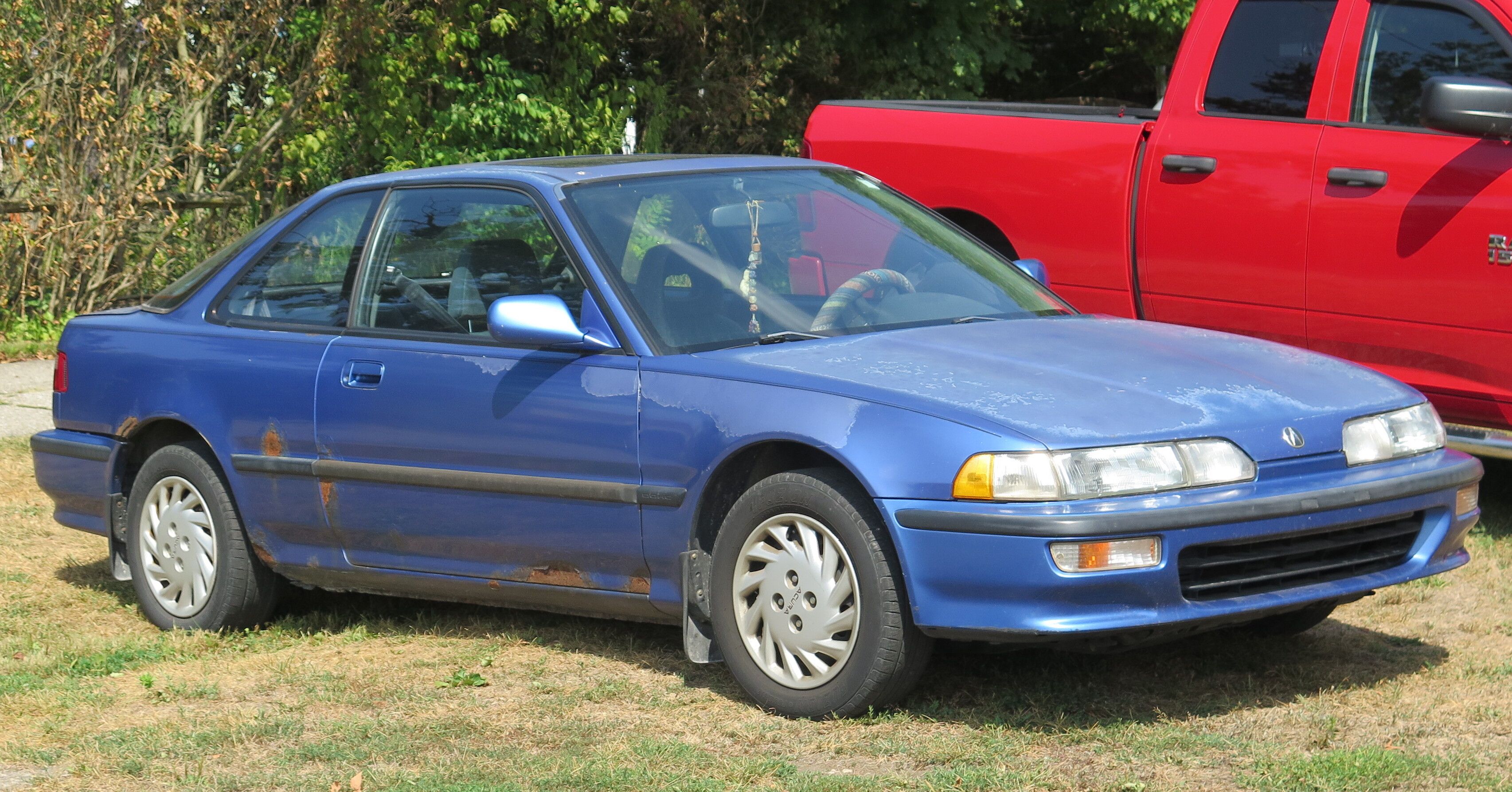 1992 Acura Integra, front three-quarter view