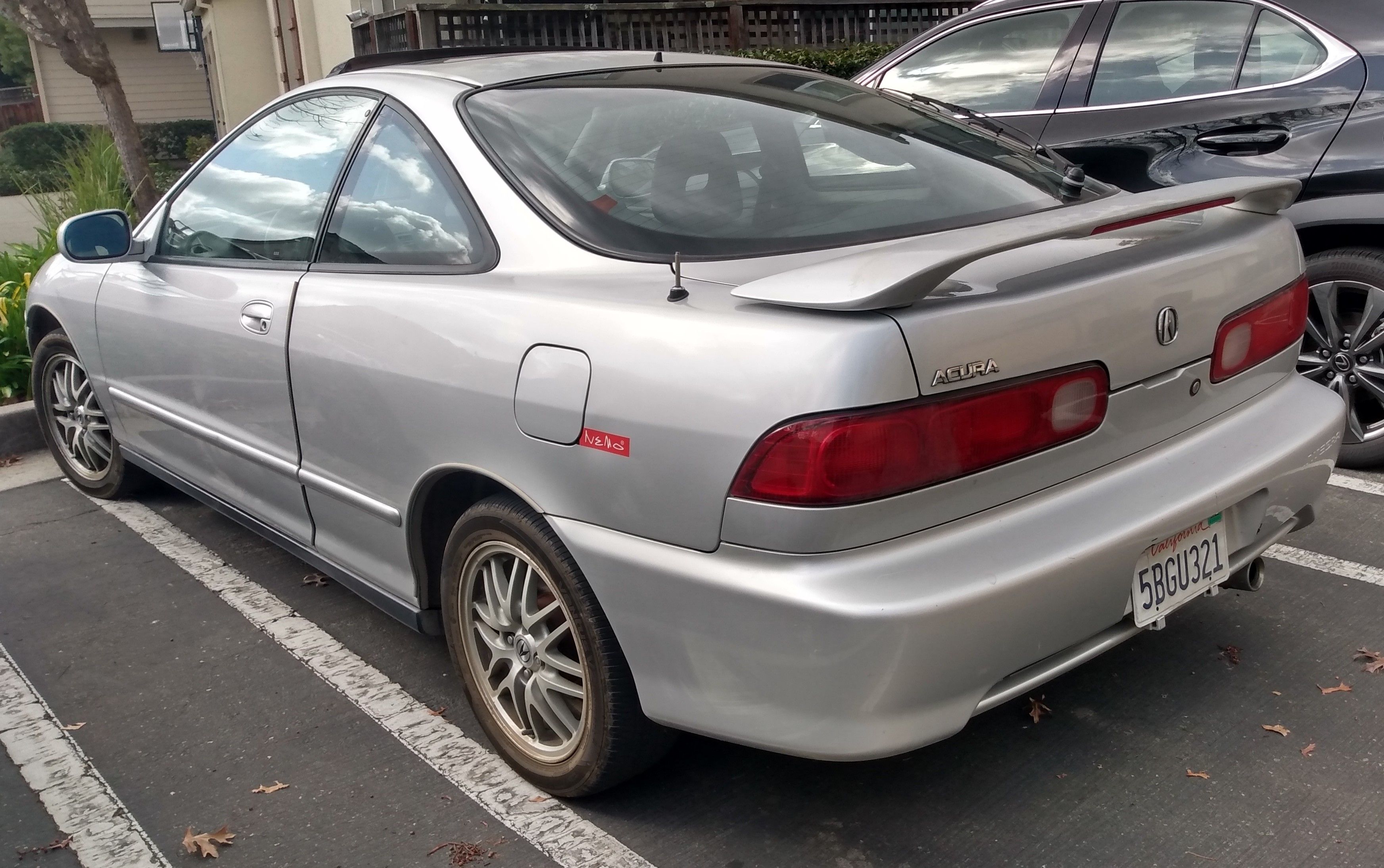 2000 Acura Integra, exterior view