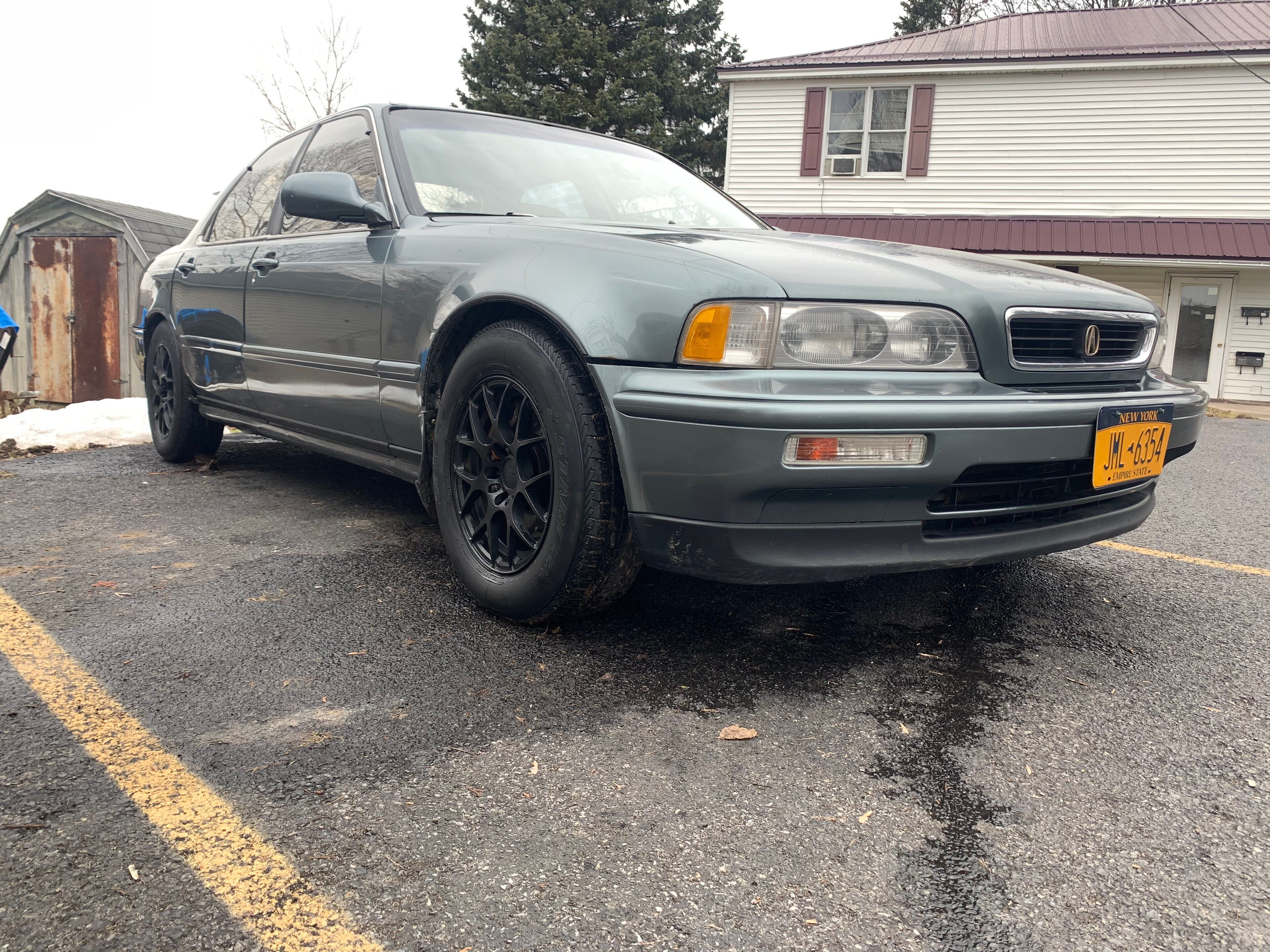 1993 Acura Legend sedan, exterior view