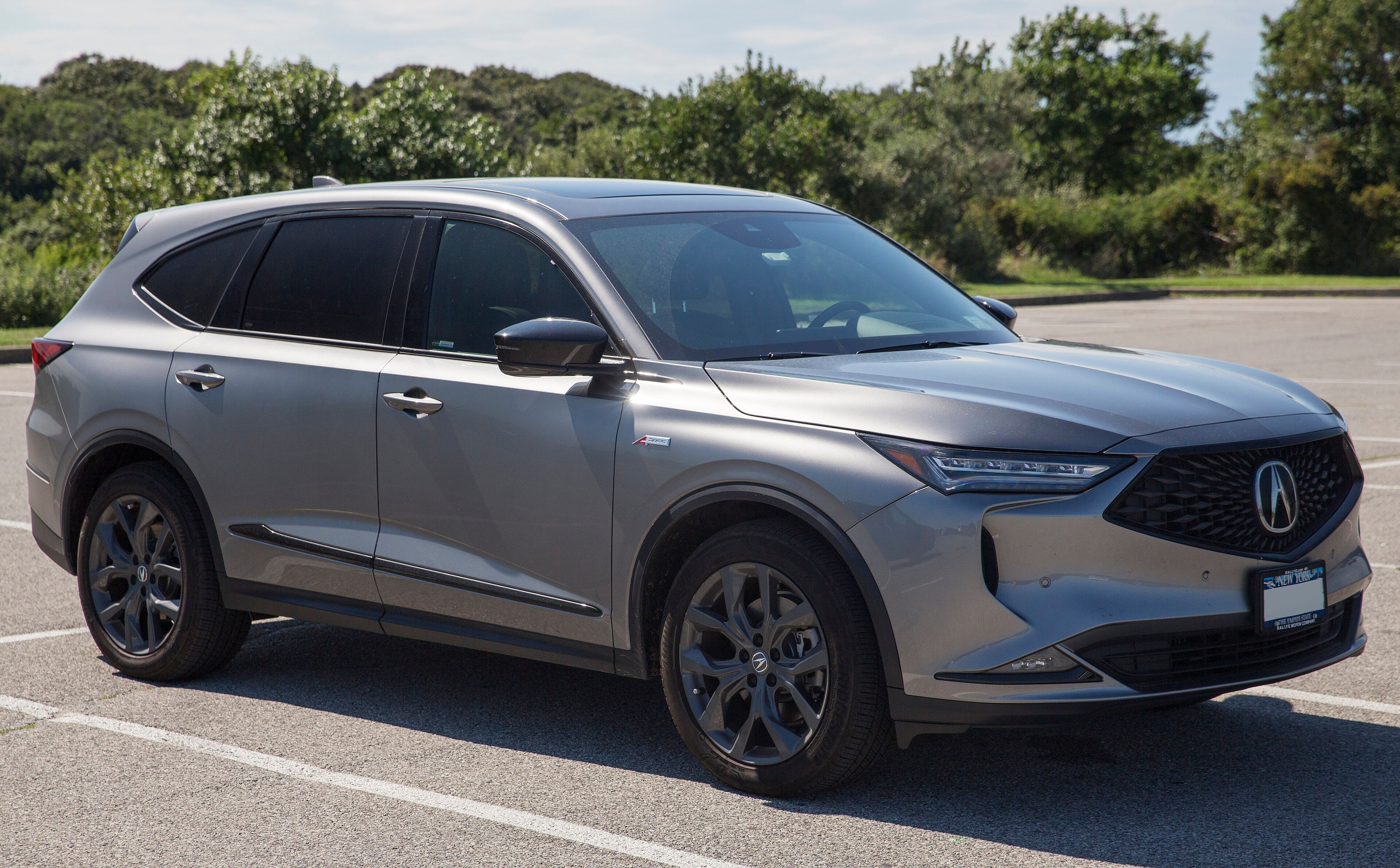 2023 Acura MDX (fourth generation), front three-quarter view