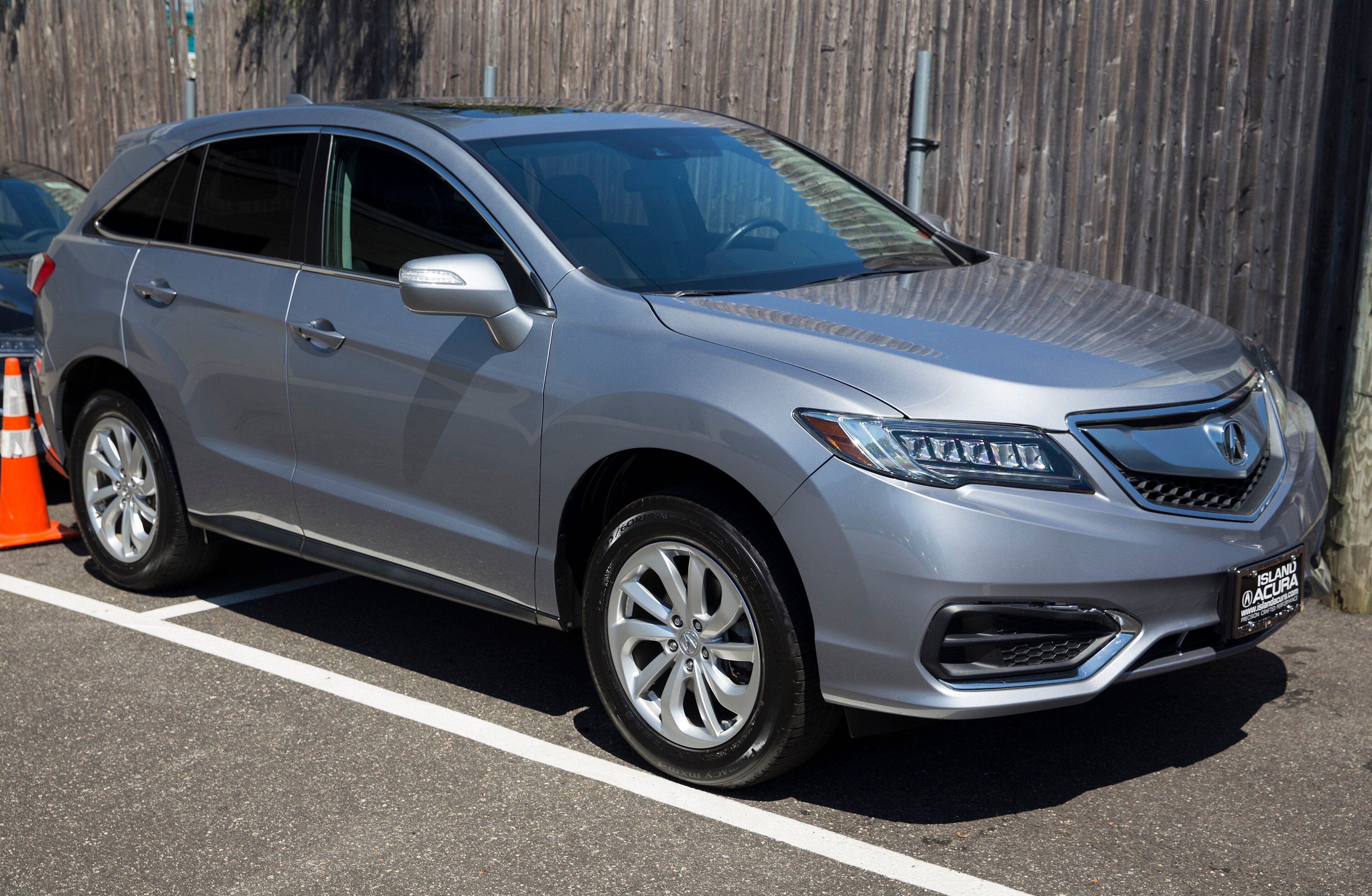2016 Acura RDX (second generation), front three-quarter view