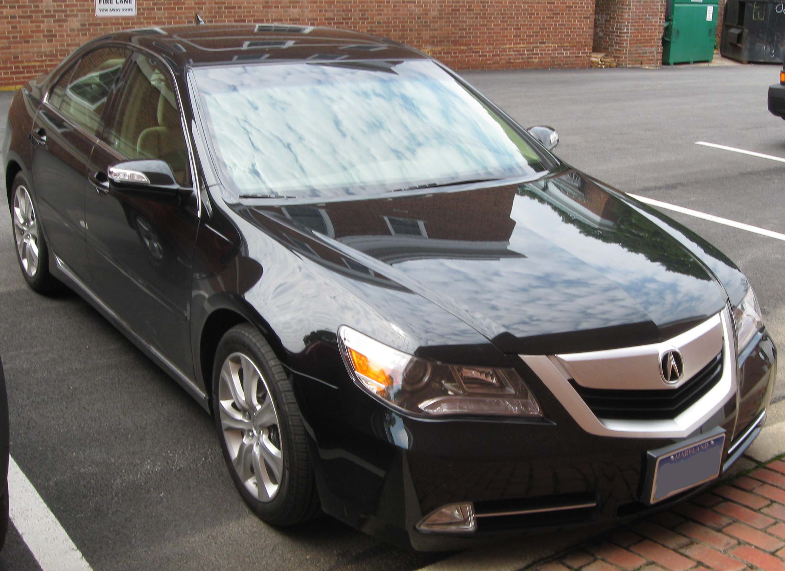 2010 Acura RL (second generation), exterior view