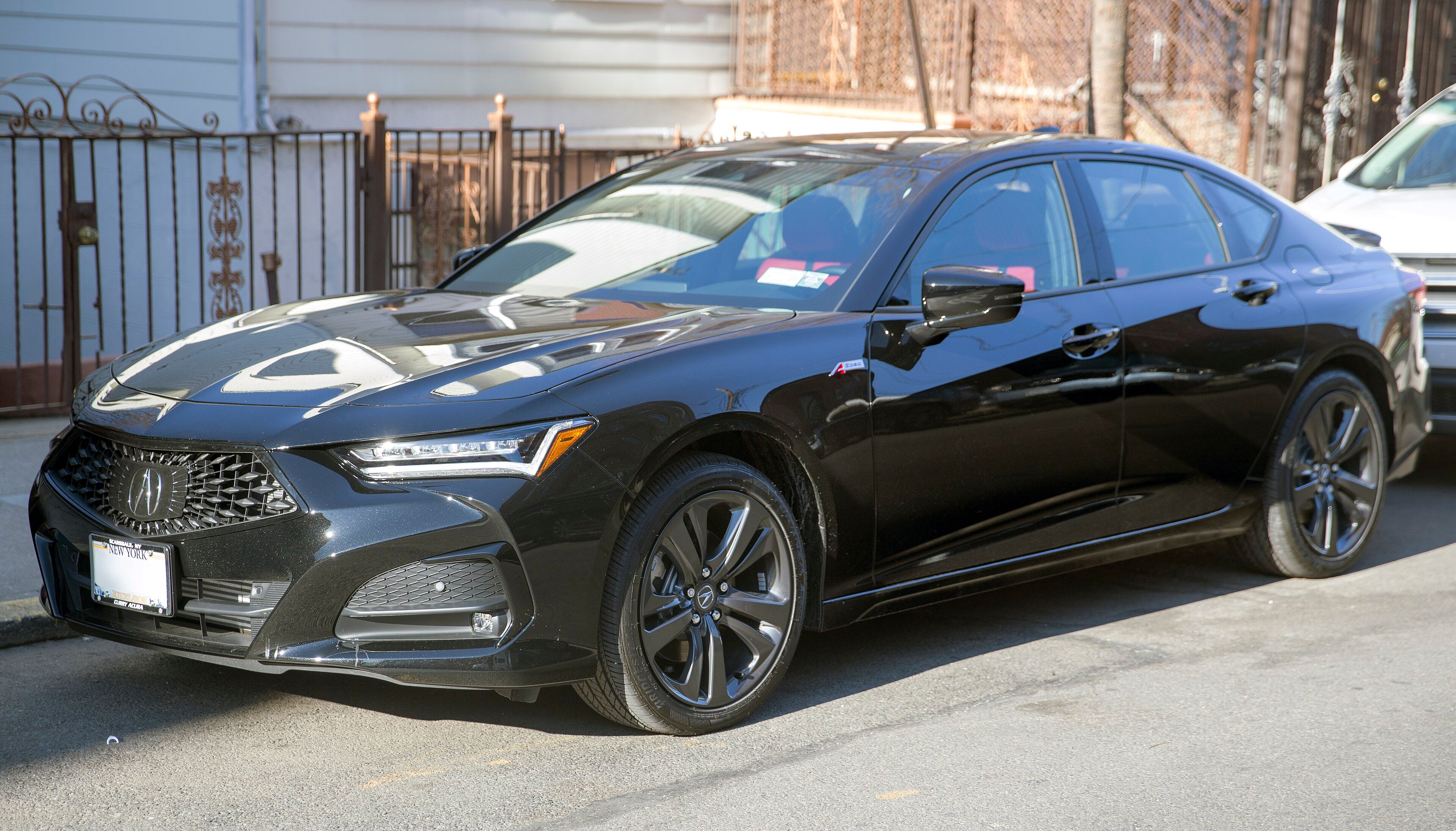 2021 Acura TLX (second generation), front three-quarter view