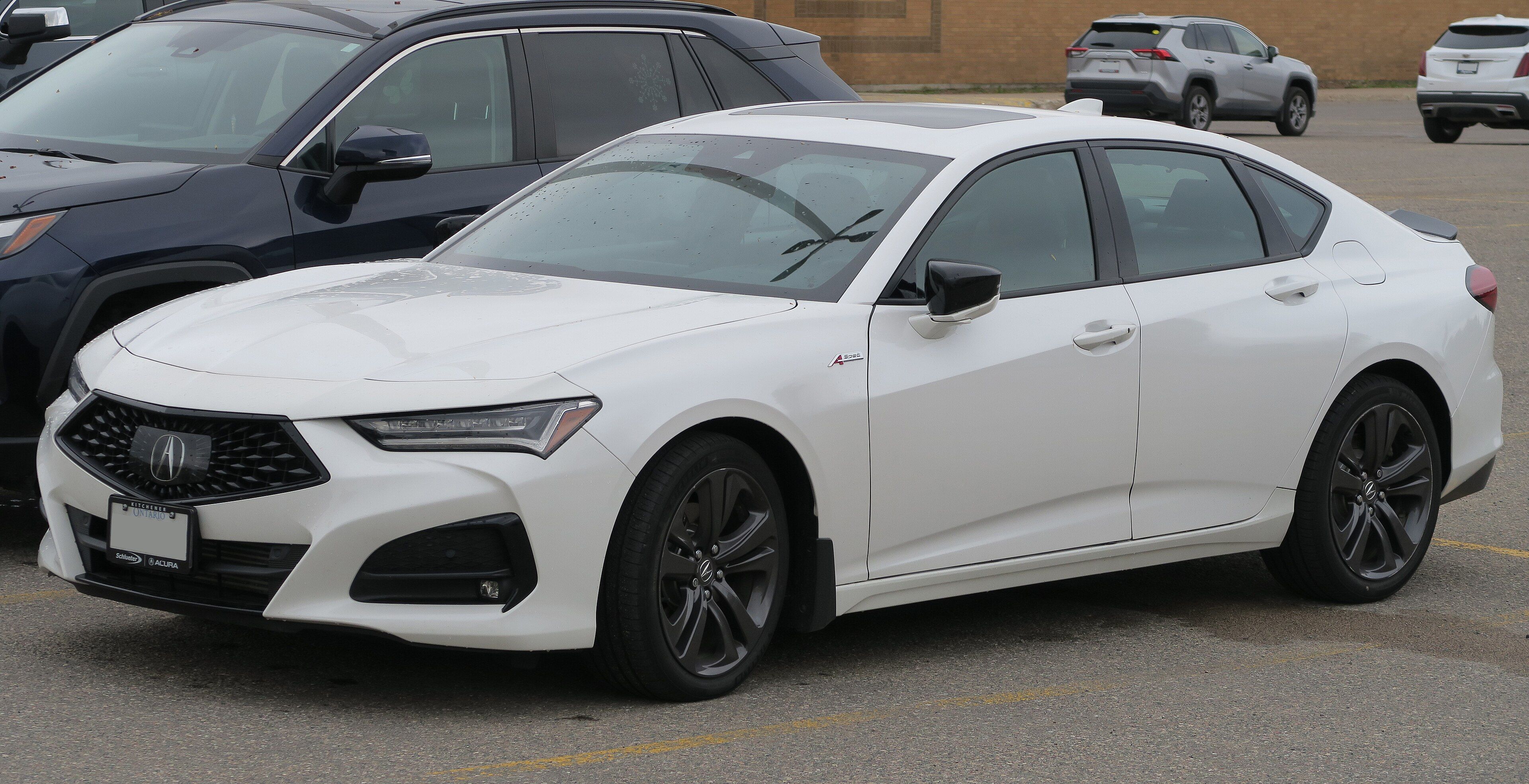 2022 Acura TLX A-Spec, front three-quarter view