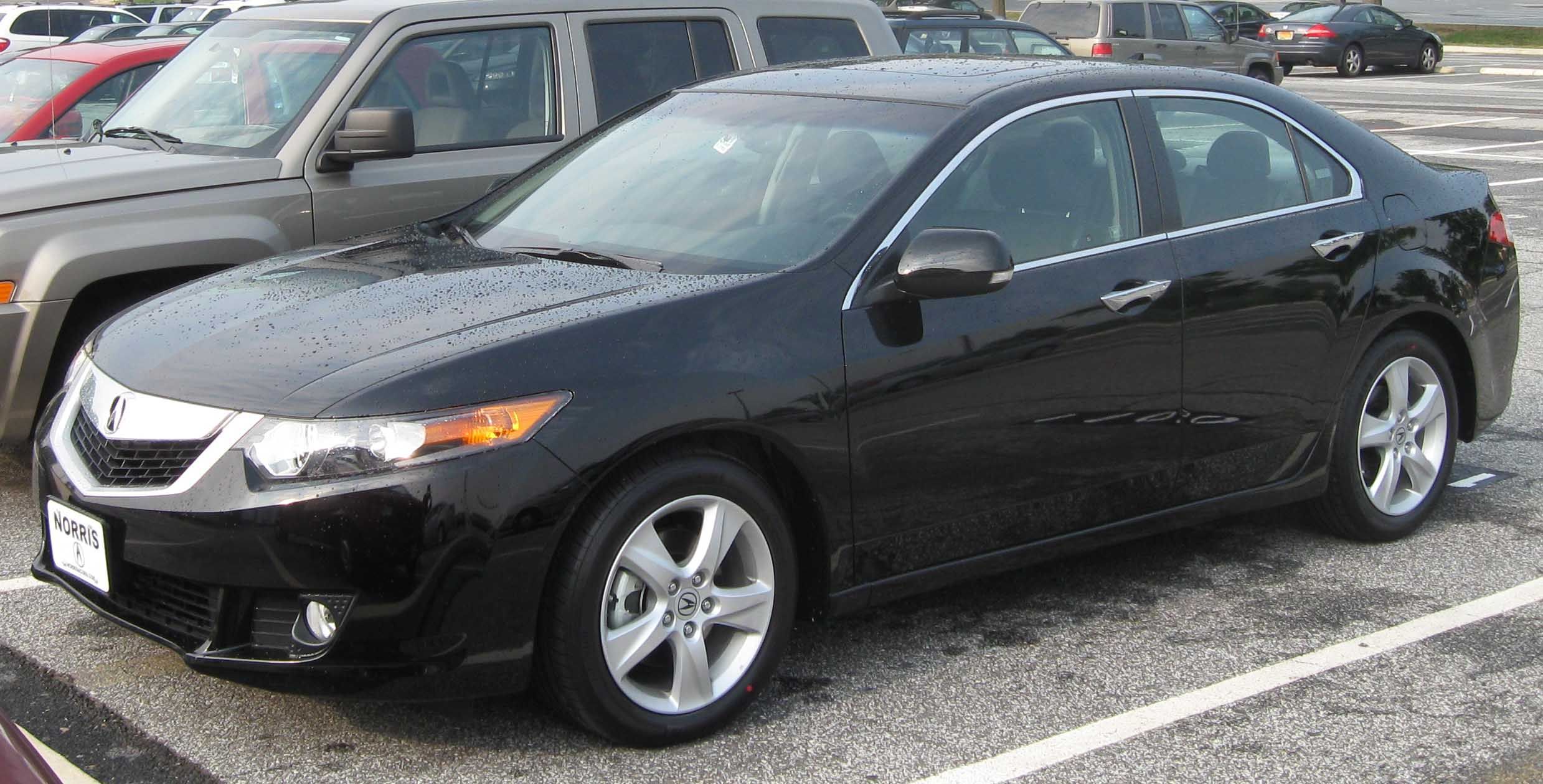 2009 Acura TSX, exterior view