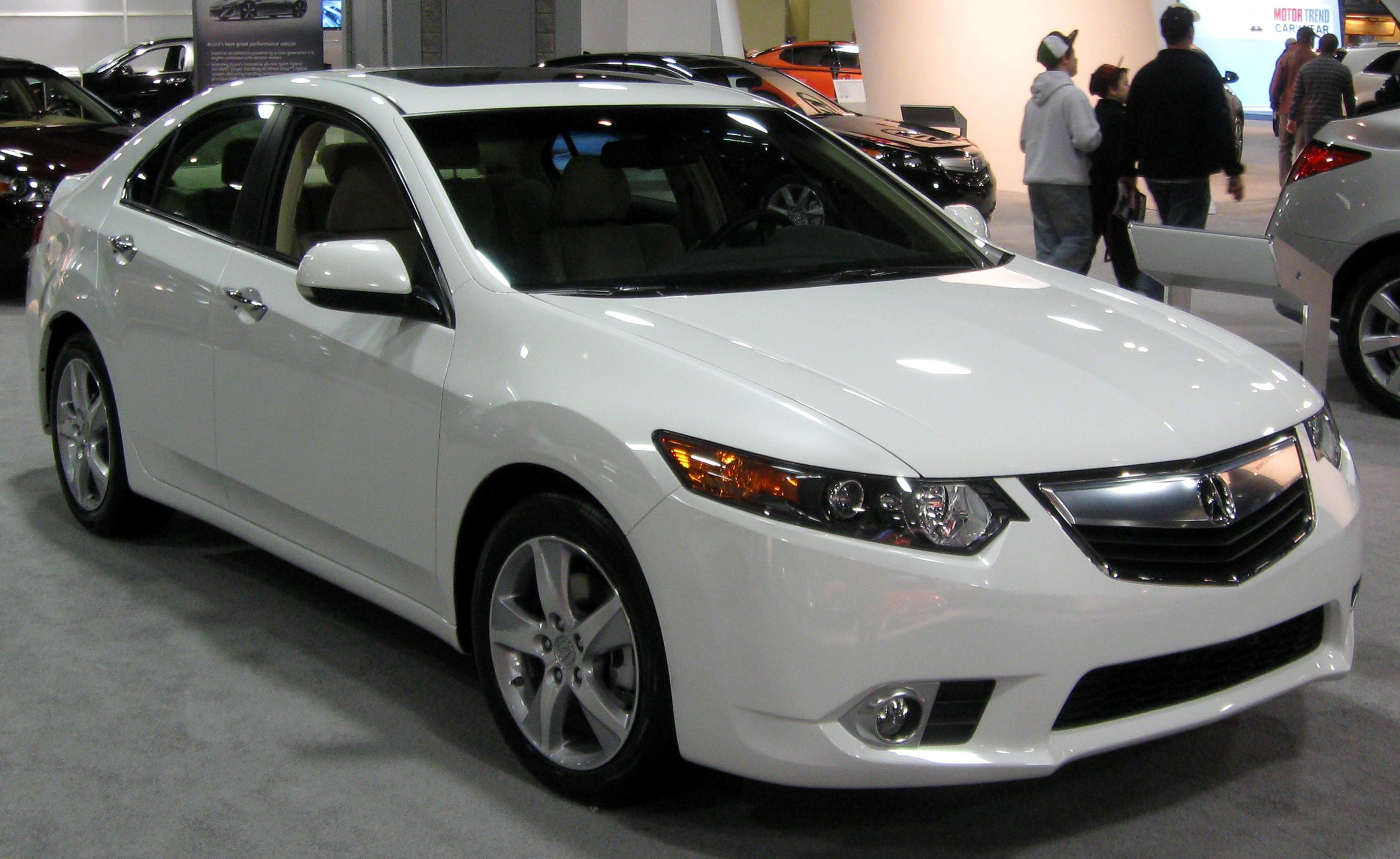 2012 Acura TSX sedan, exterior view