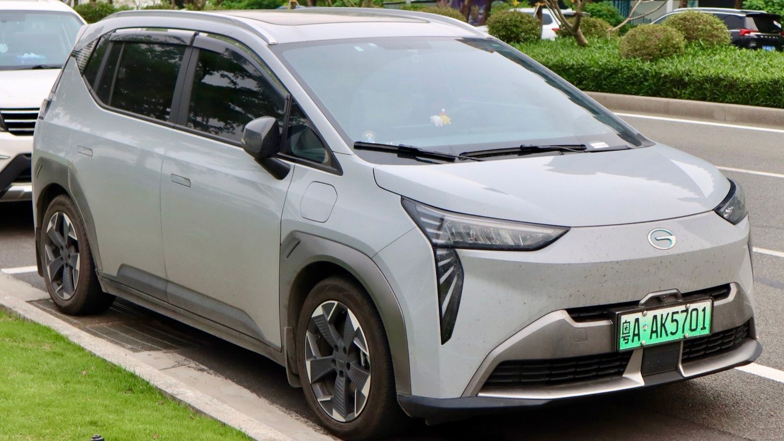 2021 GAC Aion Y crossover, front view