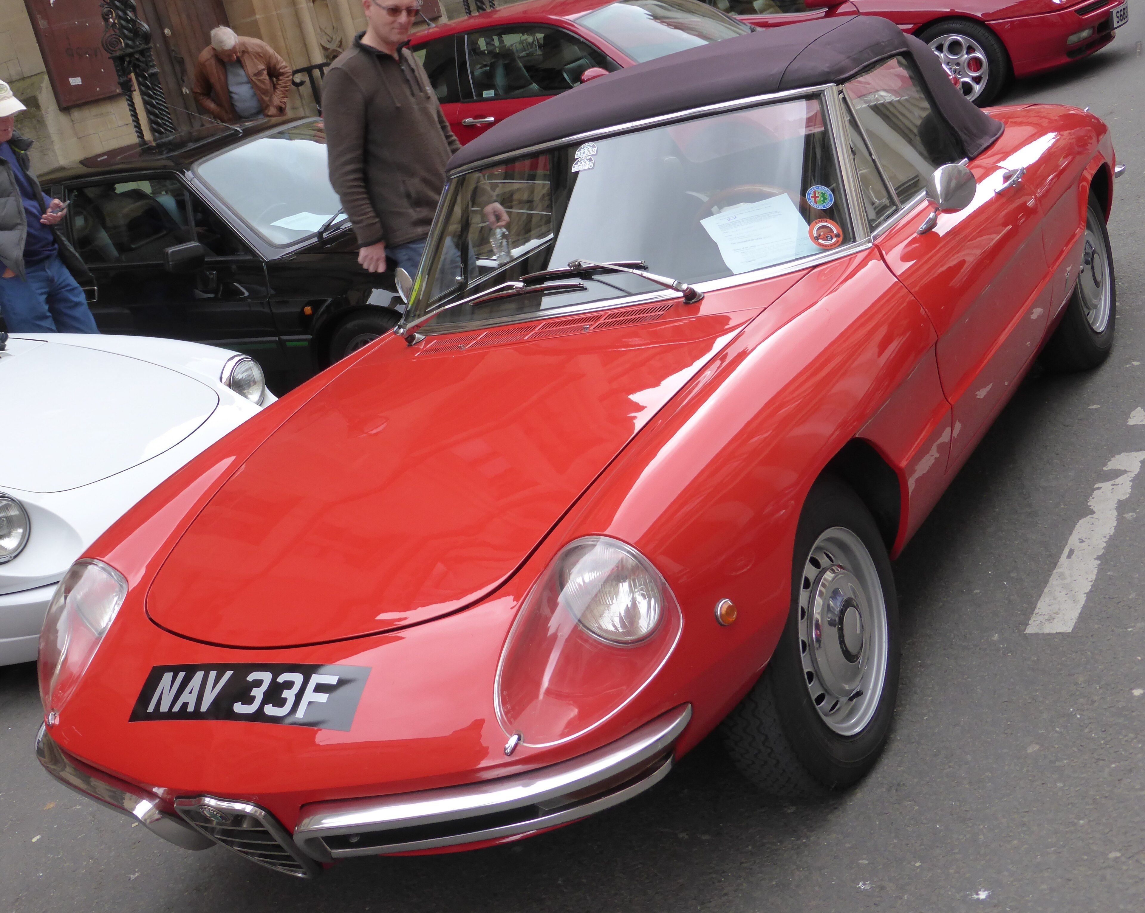 1968 Alfa Romeo 1750 Spider Veloce, round-tail Series 1