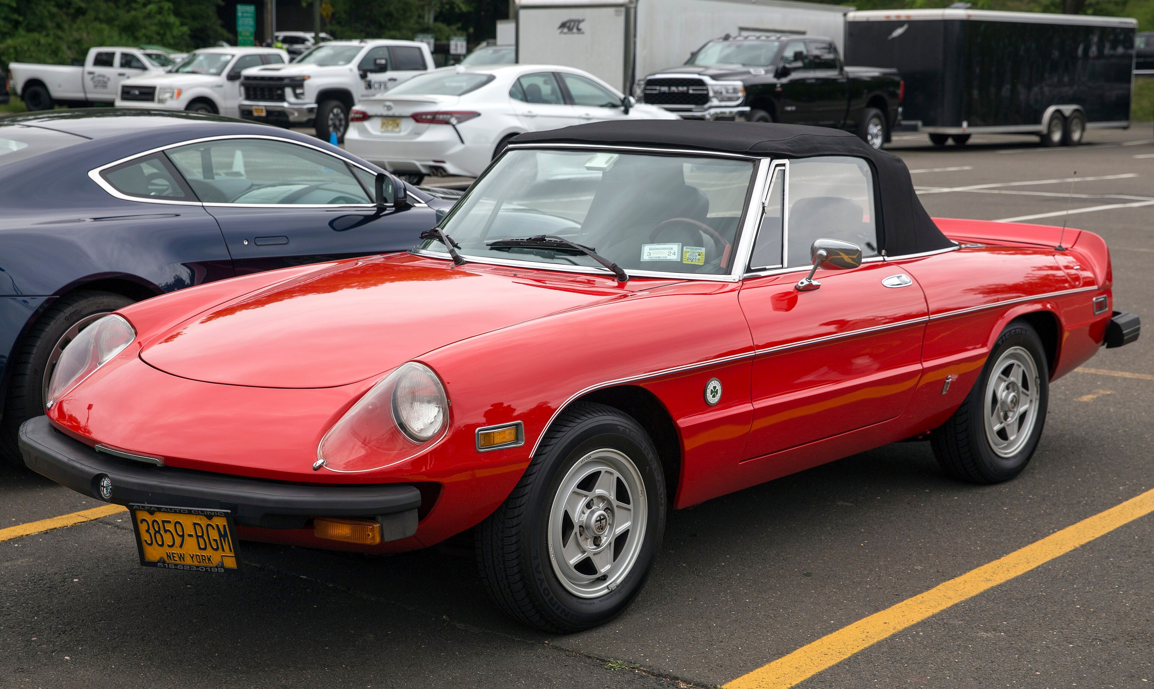 1978 Alfa Romeo Spider Niki Lauda Special Edition, front left