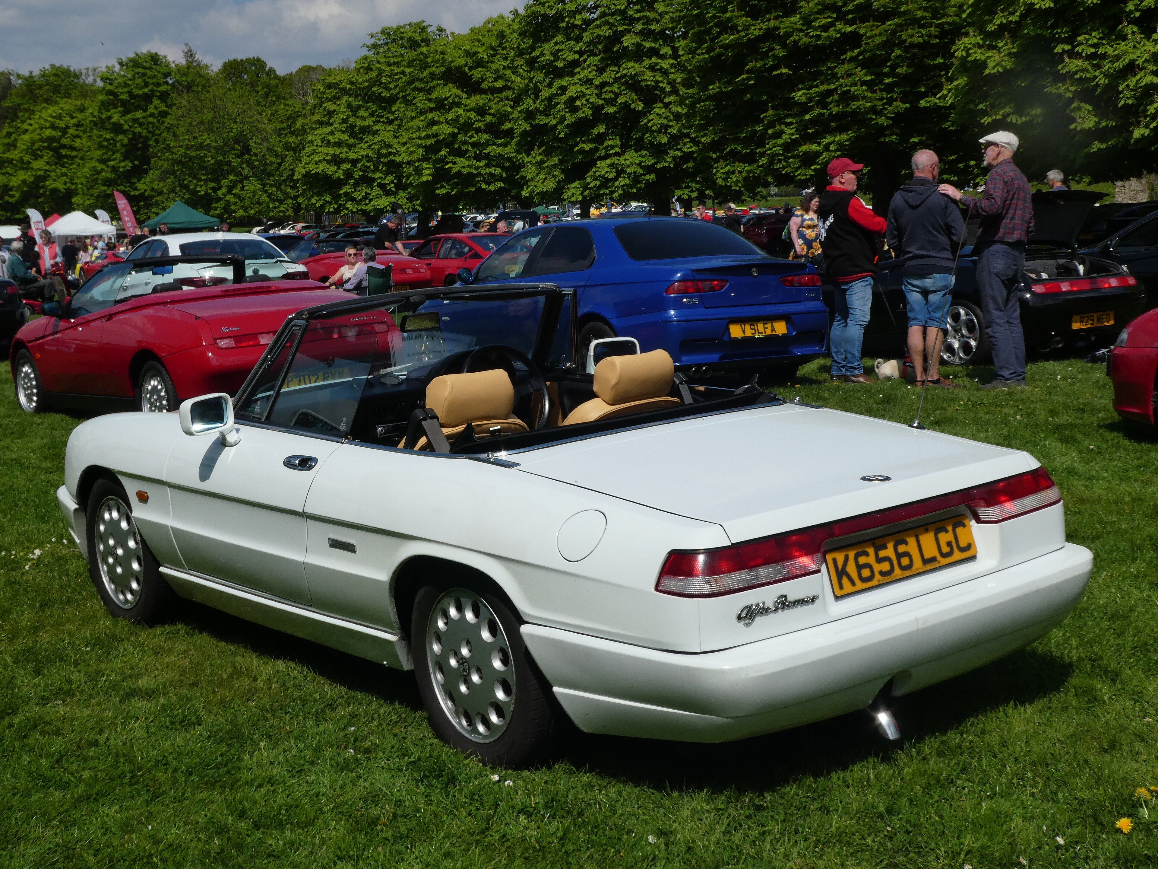 1992 Alfa Romeo Spider 2.0, Series 4 square-tail roadster