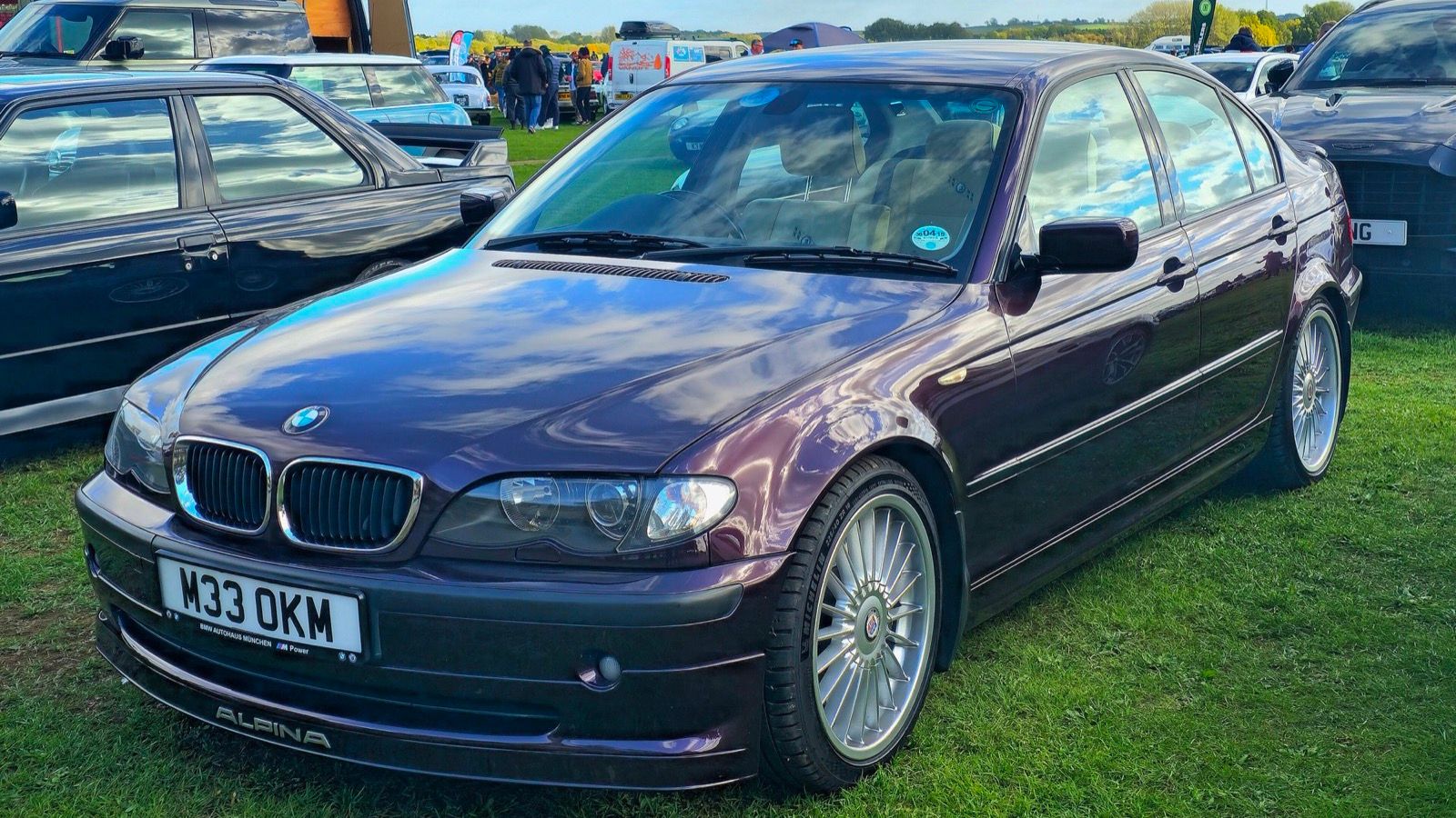 2004 Alpina B3 (E46), front three-quarter view