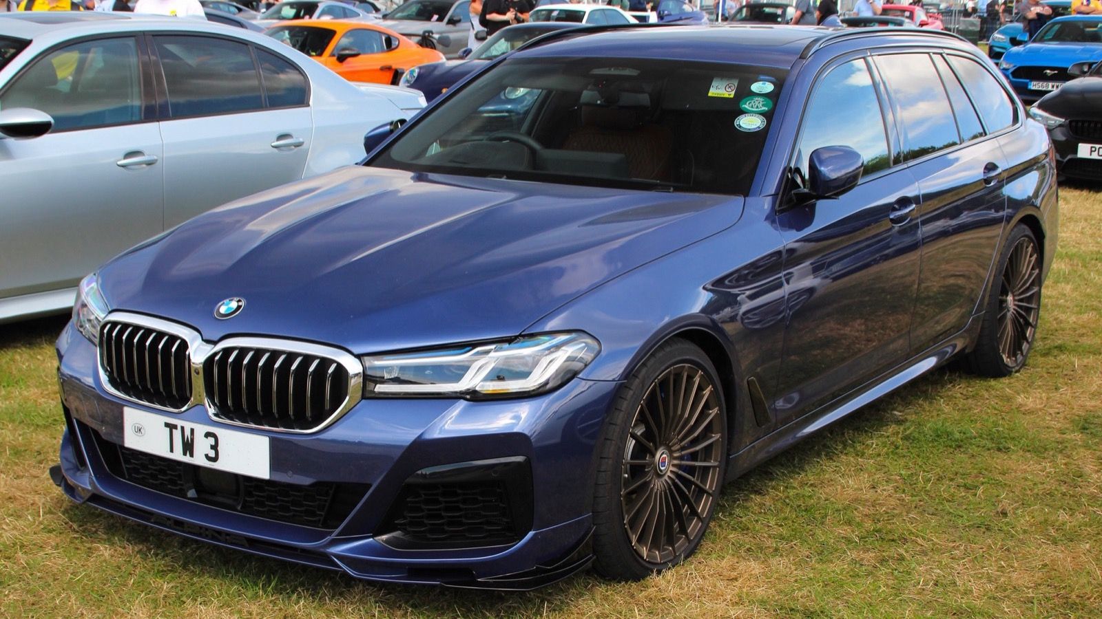 2024 Alpina B5 GT Touring (G31), front three-quarter view