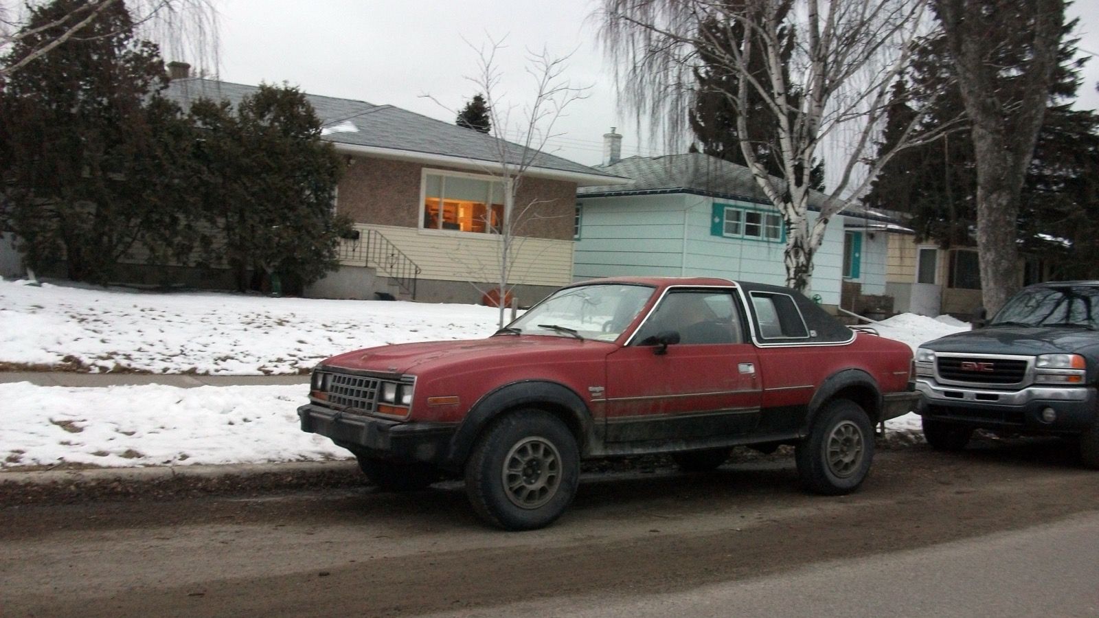 1981 AMC Eagle, front three-quarter view