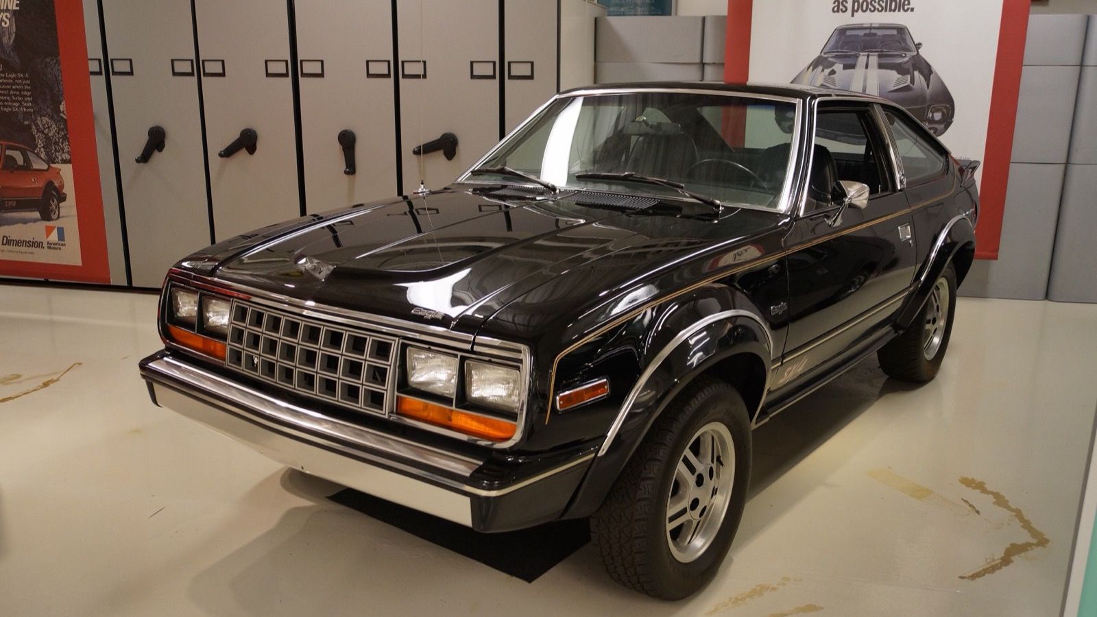 1982 AMC Eagle SX/4, front three-quarter view