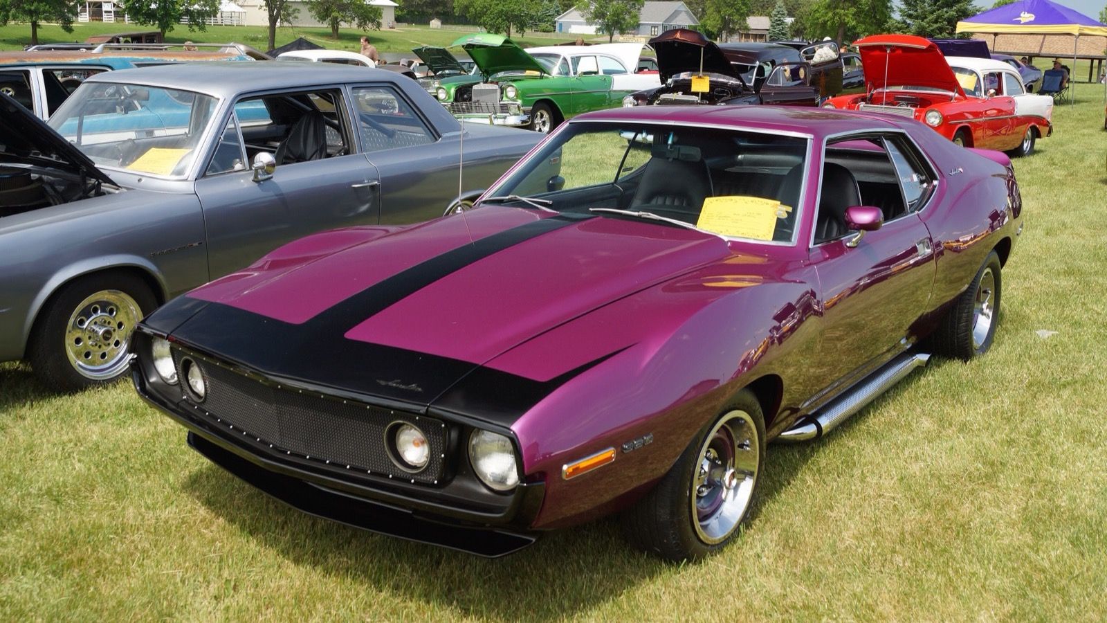1971 AMC Javelin SST, front three-quarter view