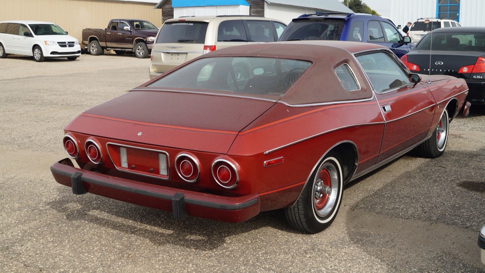 1978 AMC Matador Barcelona, front three-quarter view