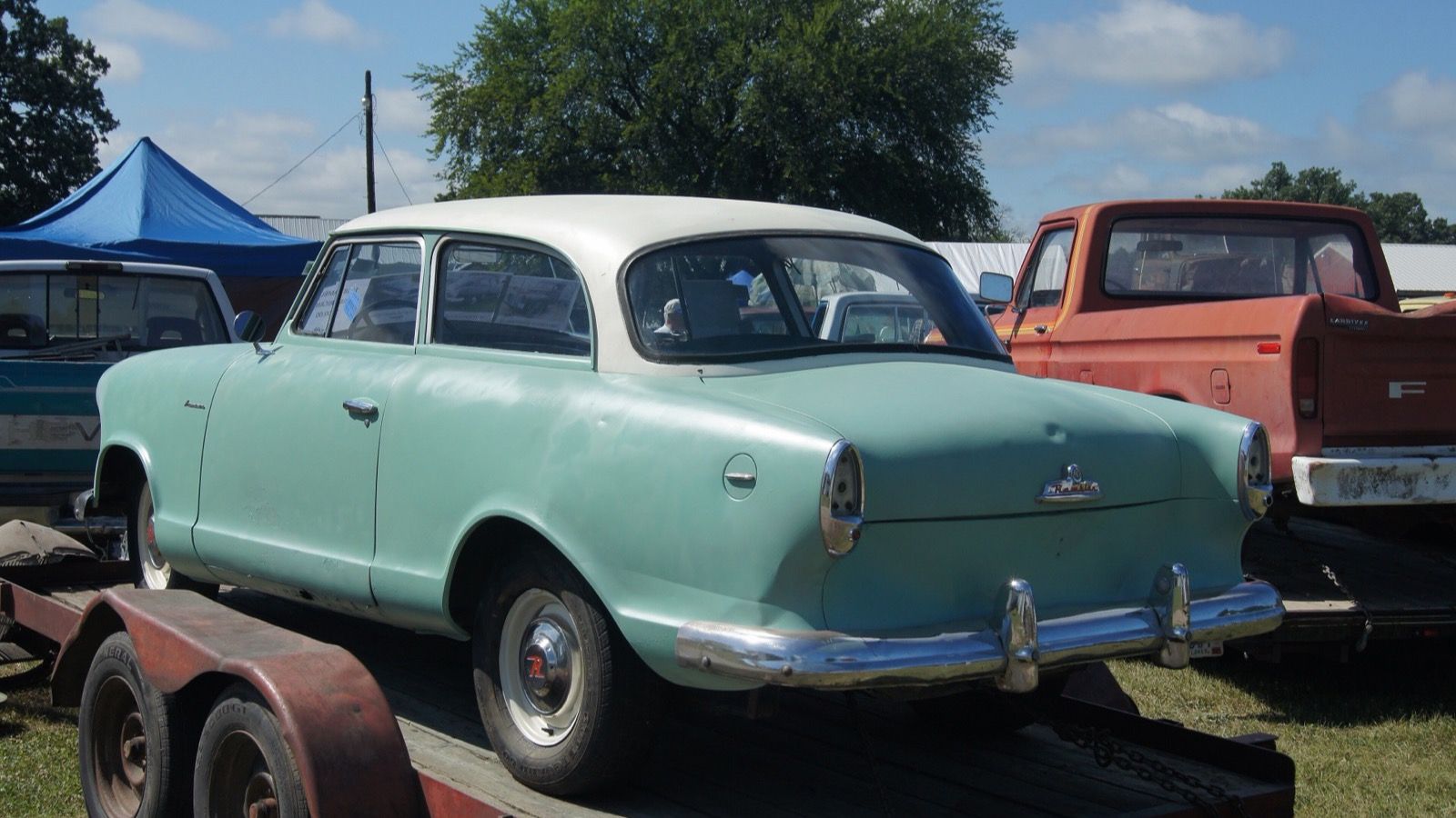 1958 AMC Rambler American, front three-quarter view