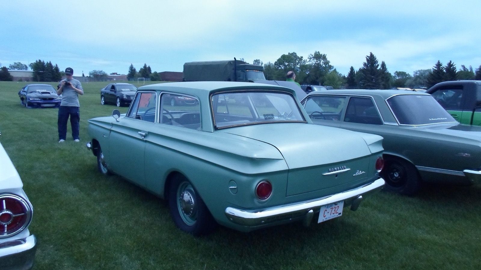 1961 Rambler American convertible, front three-quarter view
