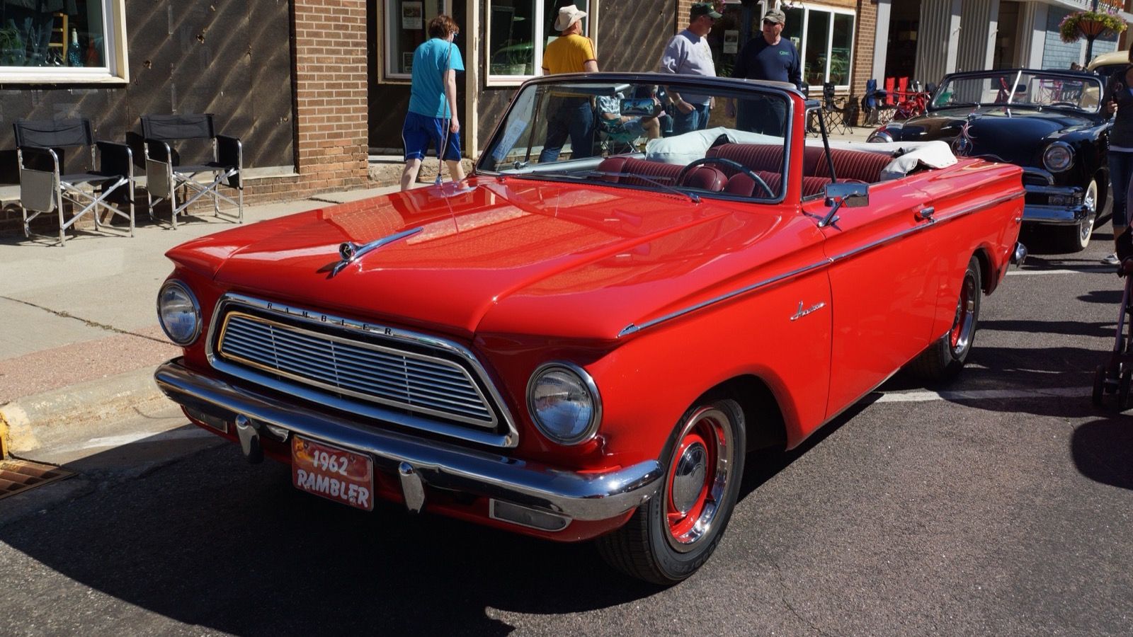 1962 AMC Rambler American convertible, front three-quarter view