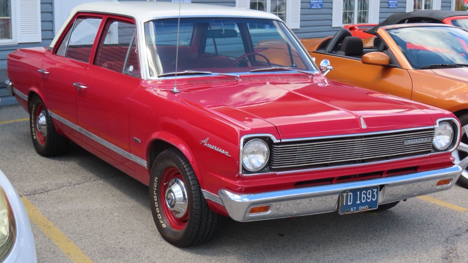 1967 Rambler American 440 sedan, front three-quarter view