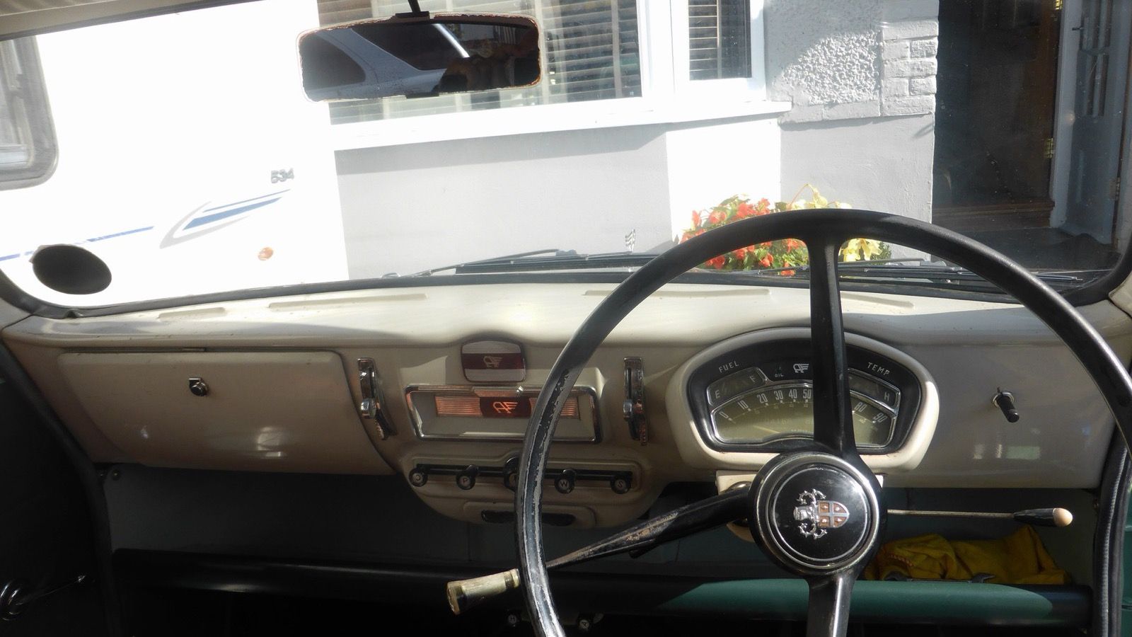 1957 Austin A55 Cambridge saloon, front three-quarter view