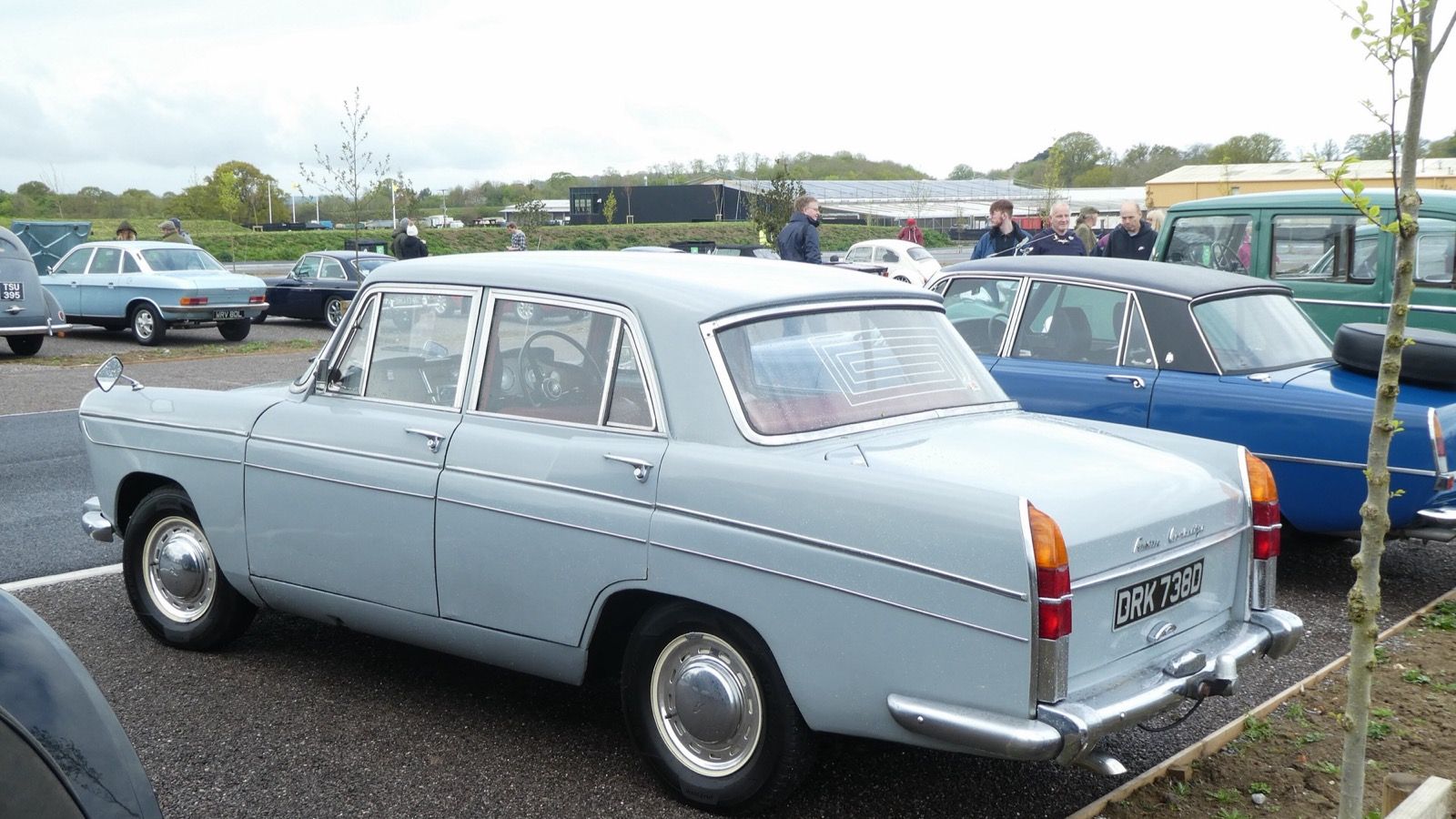 1966 Austin A60 Cambridge saloon, front three-quarter view