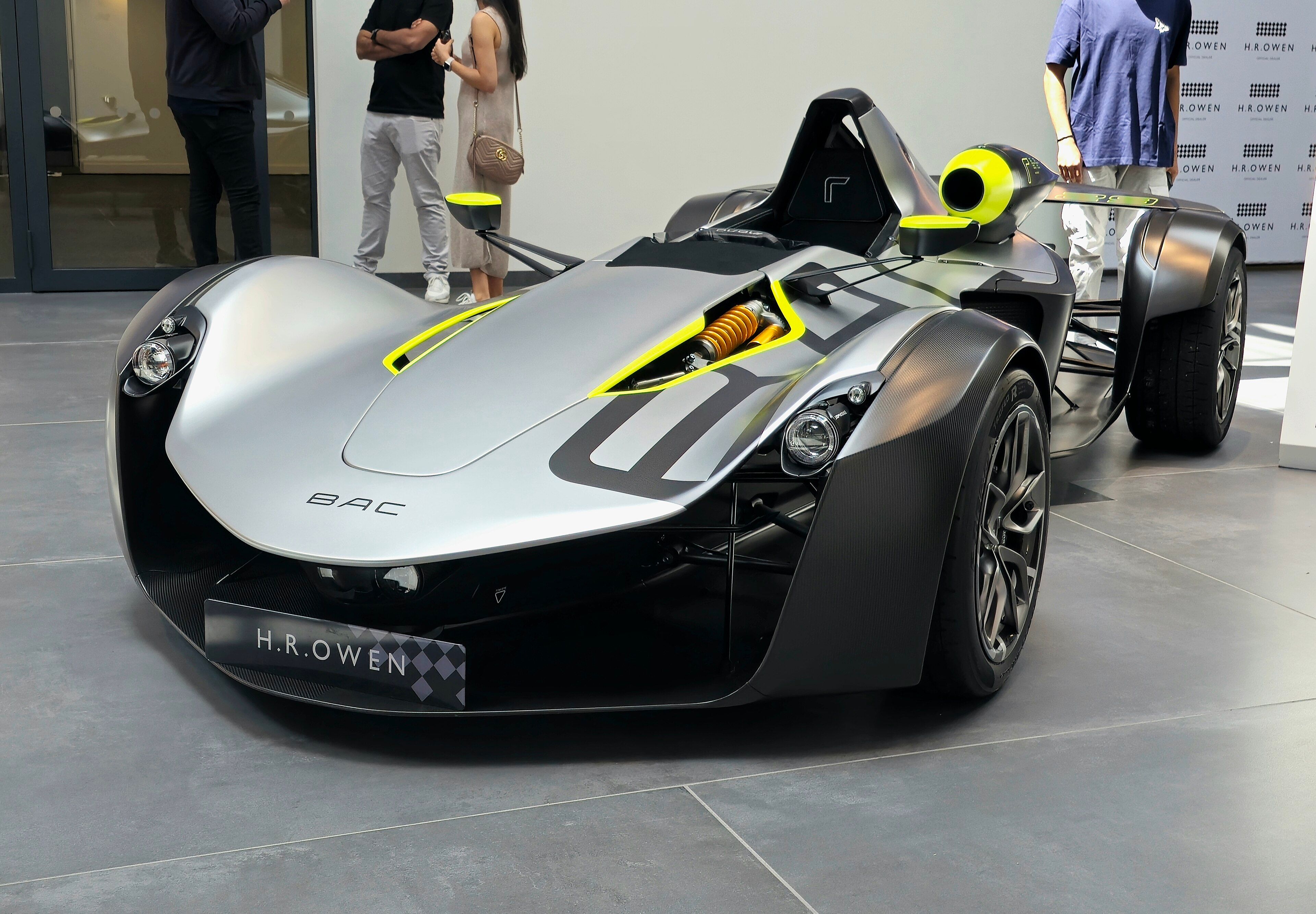 2019 BAC Mono R limited edition, front three-quarter view