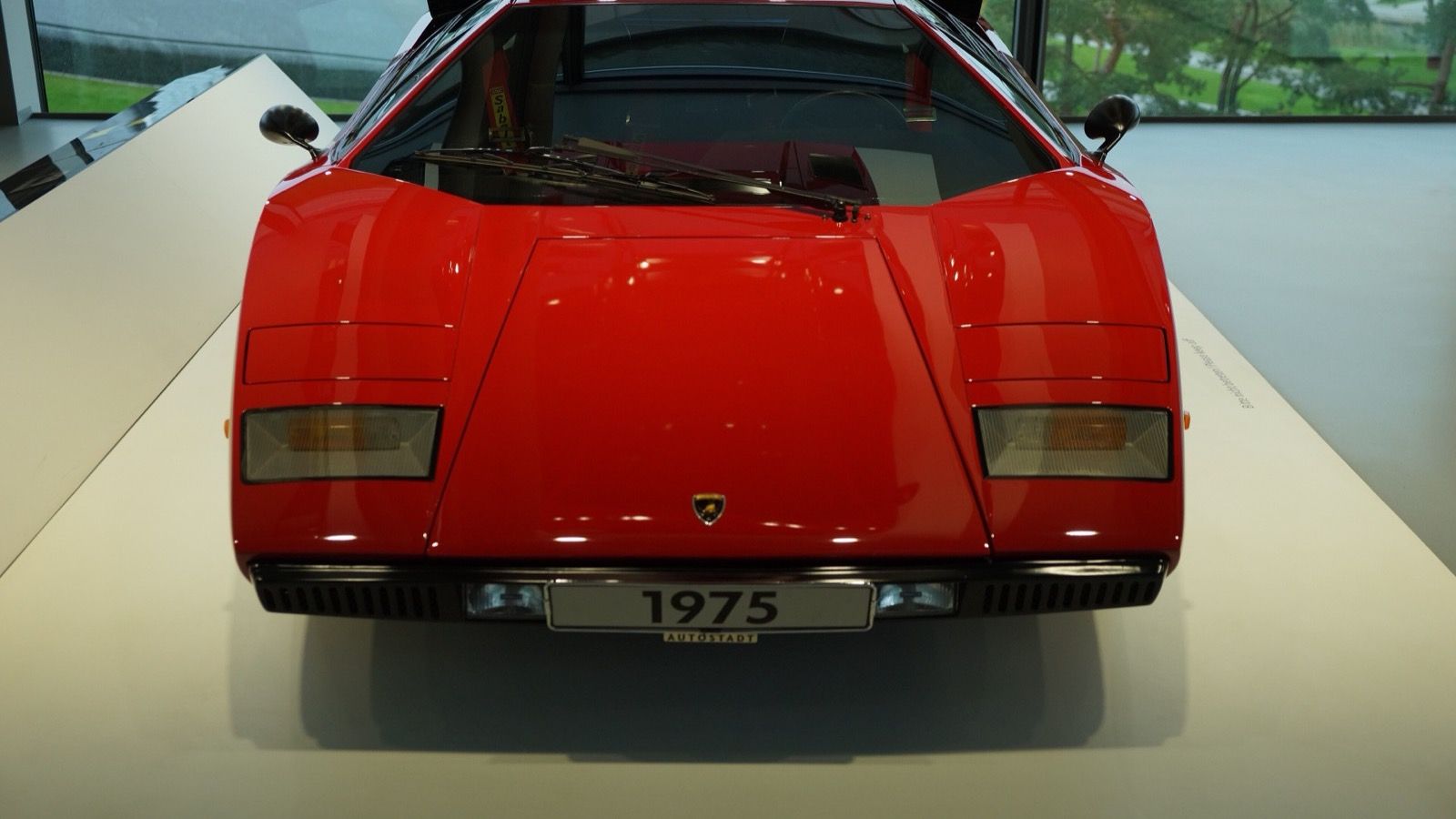 1975 Lamborghini Countach LP400, front view