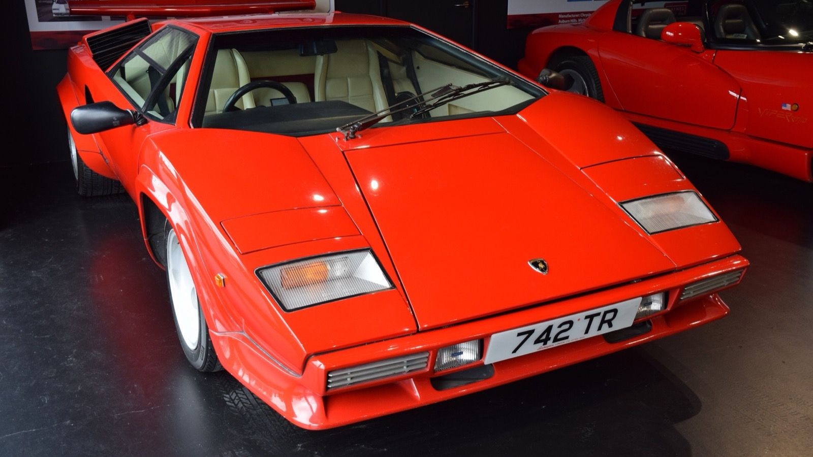 1981 Lamborghini Countach LP400S, front three-quarter view