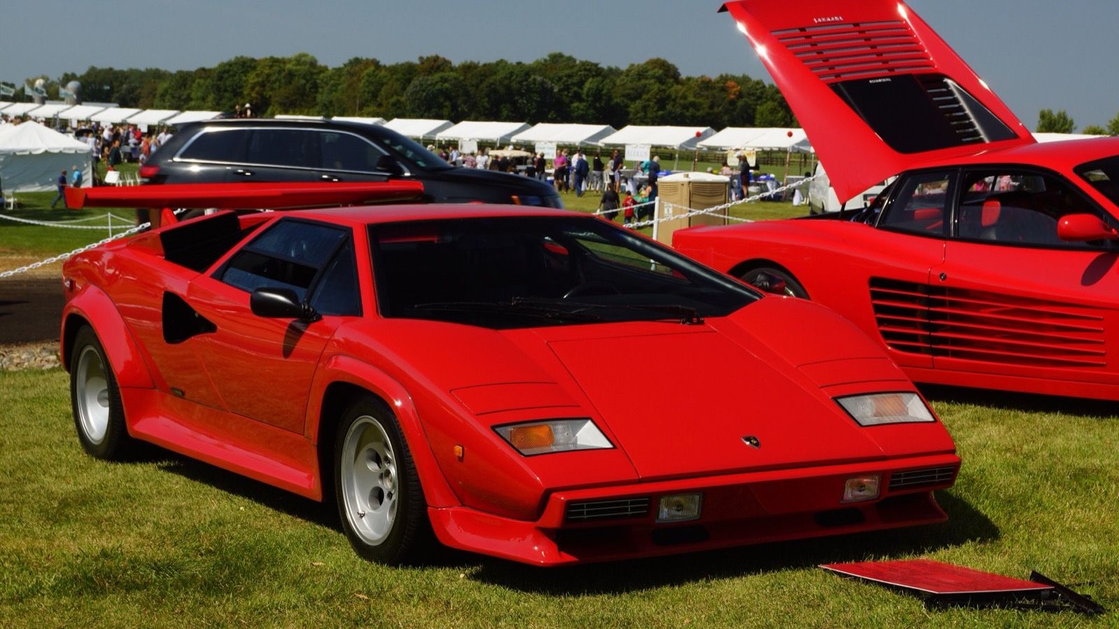 1984 Lamborghini Countach LP5000 S, front three-quarter view