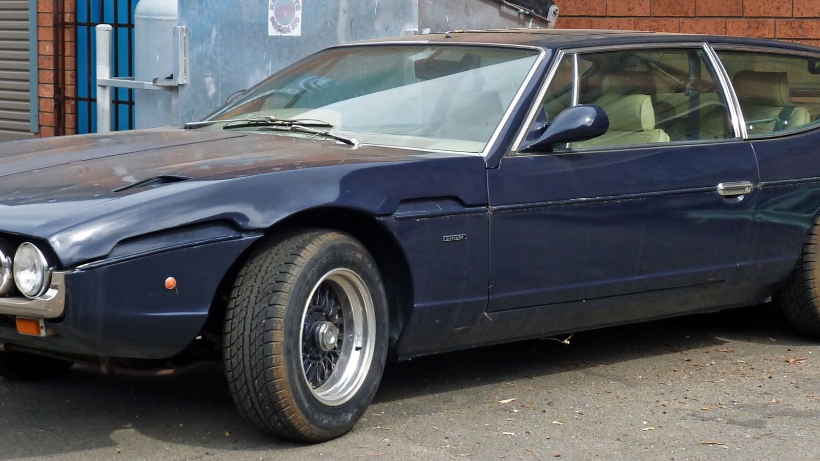 Lamborghini Espada Series I coupe, front three-quarter view