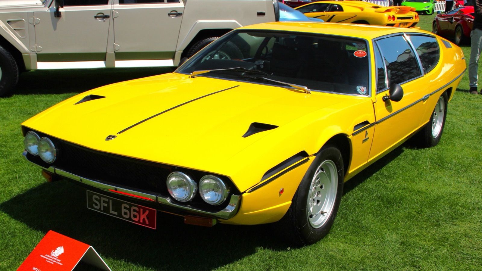 1972 Lamborghini Espada Series II, front three-quarter view