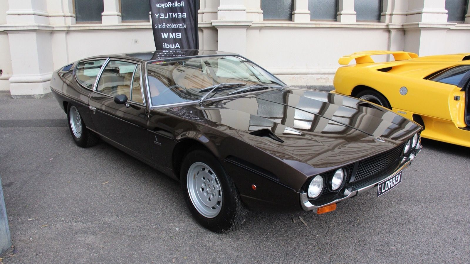 1974 Lamborghini Espada Series III, front three-quarter view