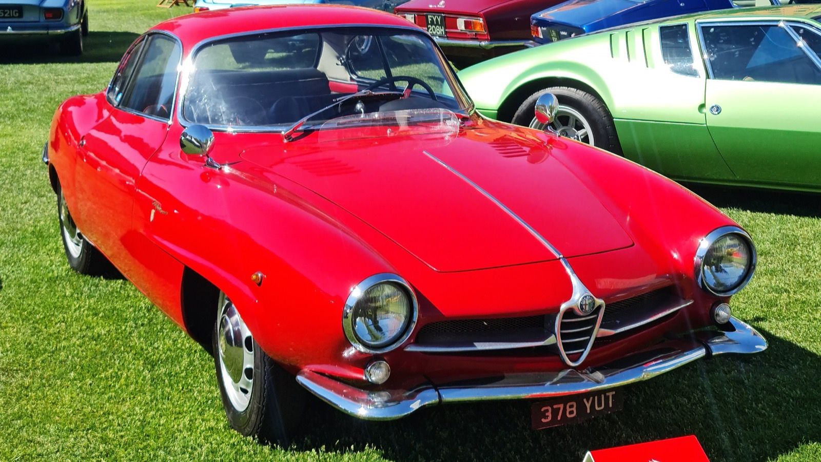 1960 Alfa Romeo Giulietta Sprint Speciale, front three-quarter view