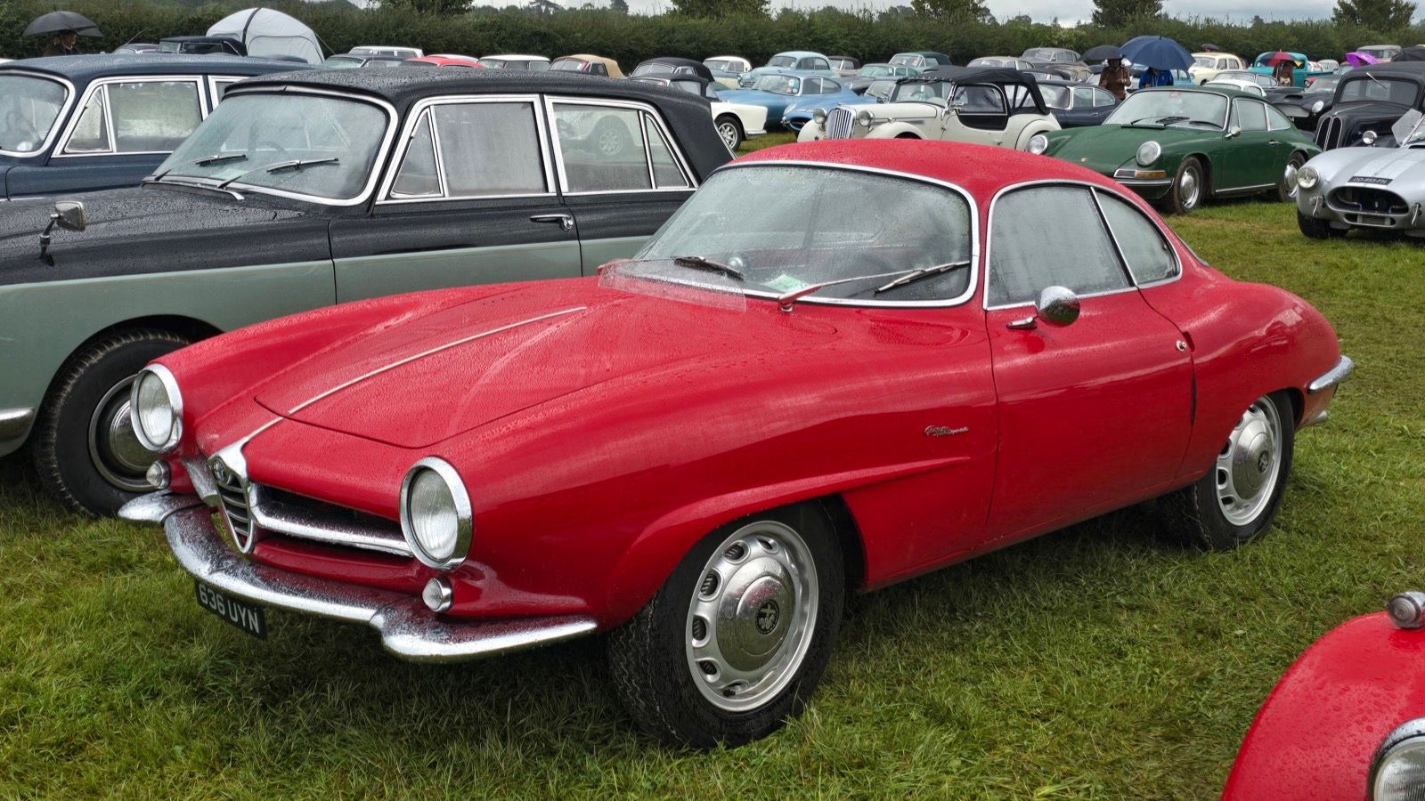 1962 Alfa Romeo Giulietta Sprint Speciale, front three-quarter view