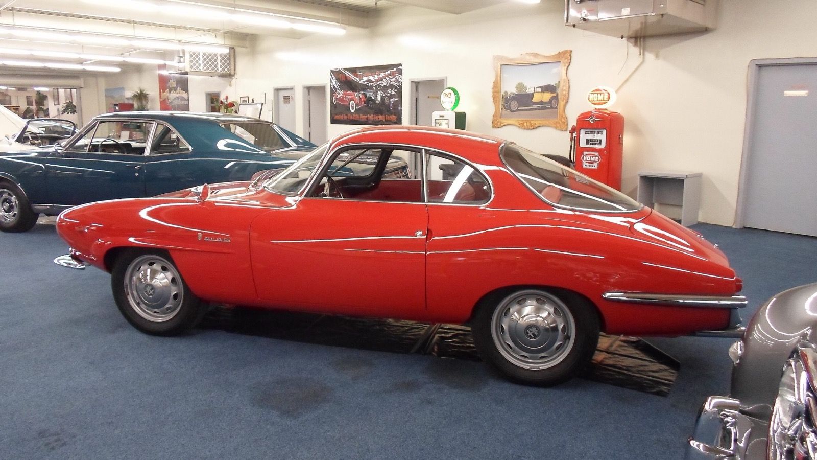 1964 Alfa Romeo Giulia Sprint Speciale, side profile