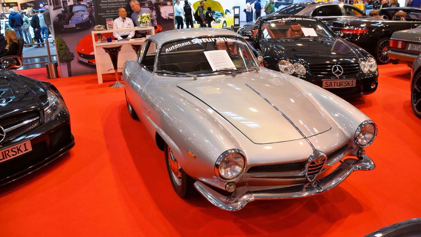 1965 Alfa Romeo Giulia Sprint Speciale, front three-quarter view