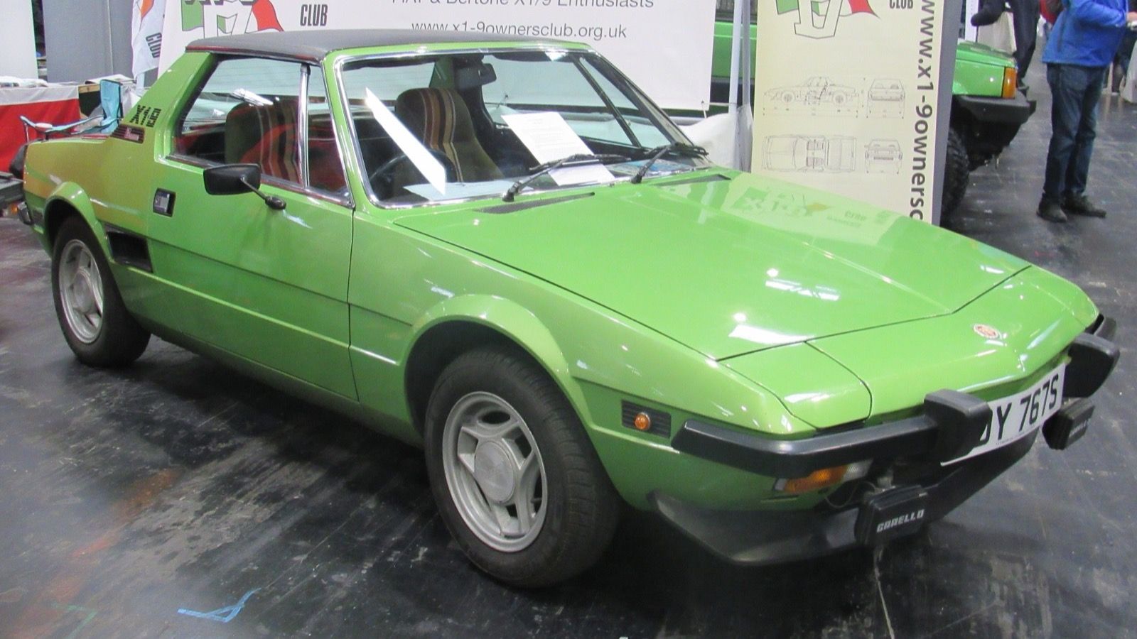 1977 Fiat X1/9 1300, front three-quarter view