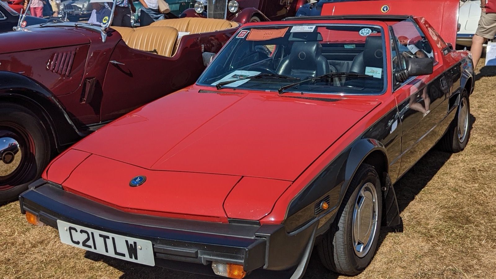 1985 Bertone X1/9 VS, front three-quarter view