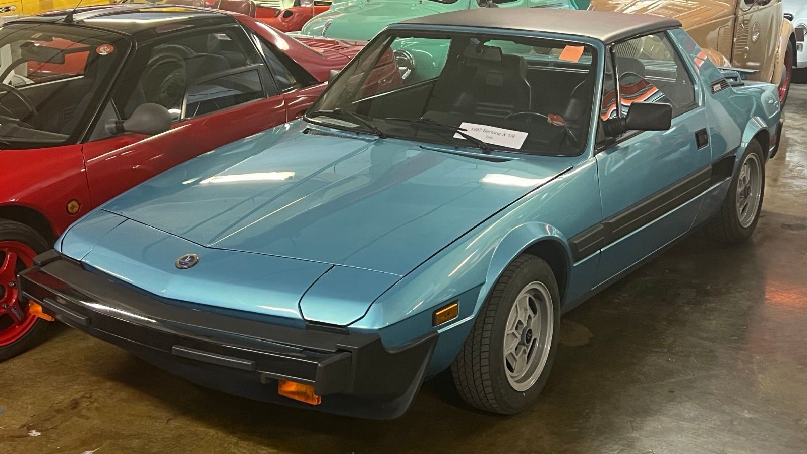 1987 Bertone X1/9, front three-quarter view