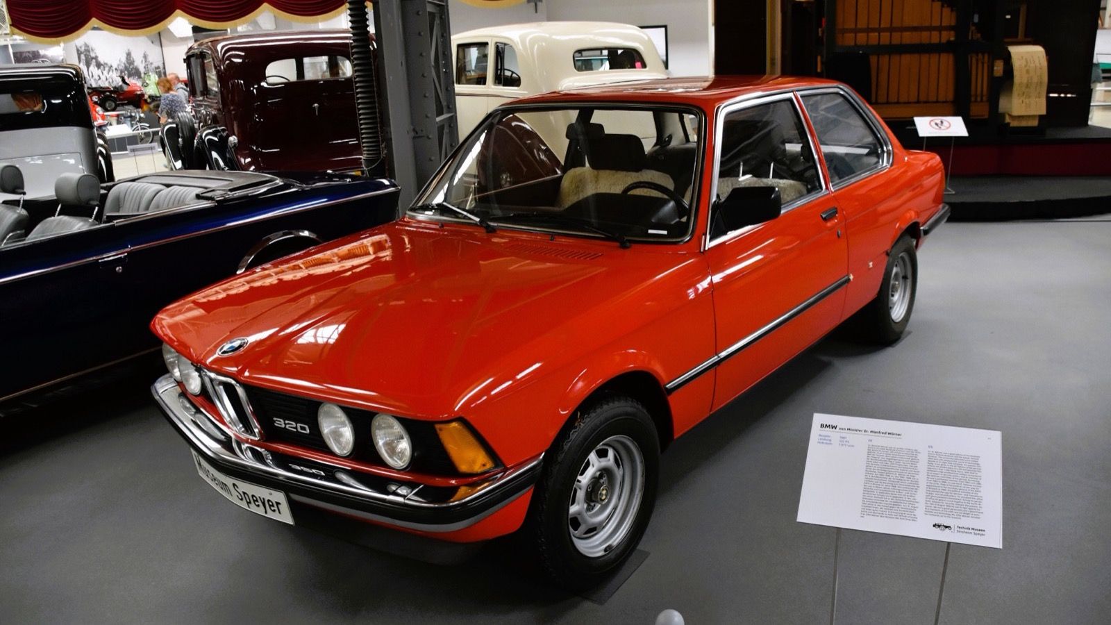 1981 BMW 3 Series (E21, first generation) — 320, front three-quarter view