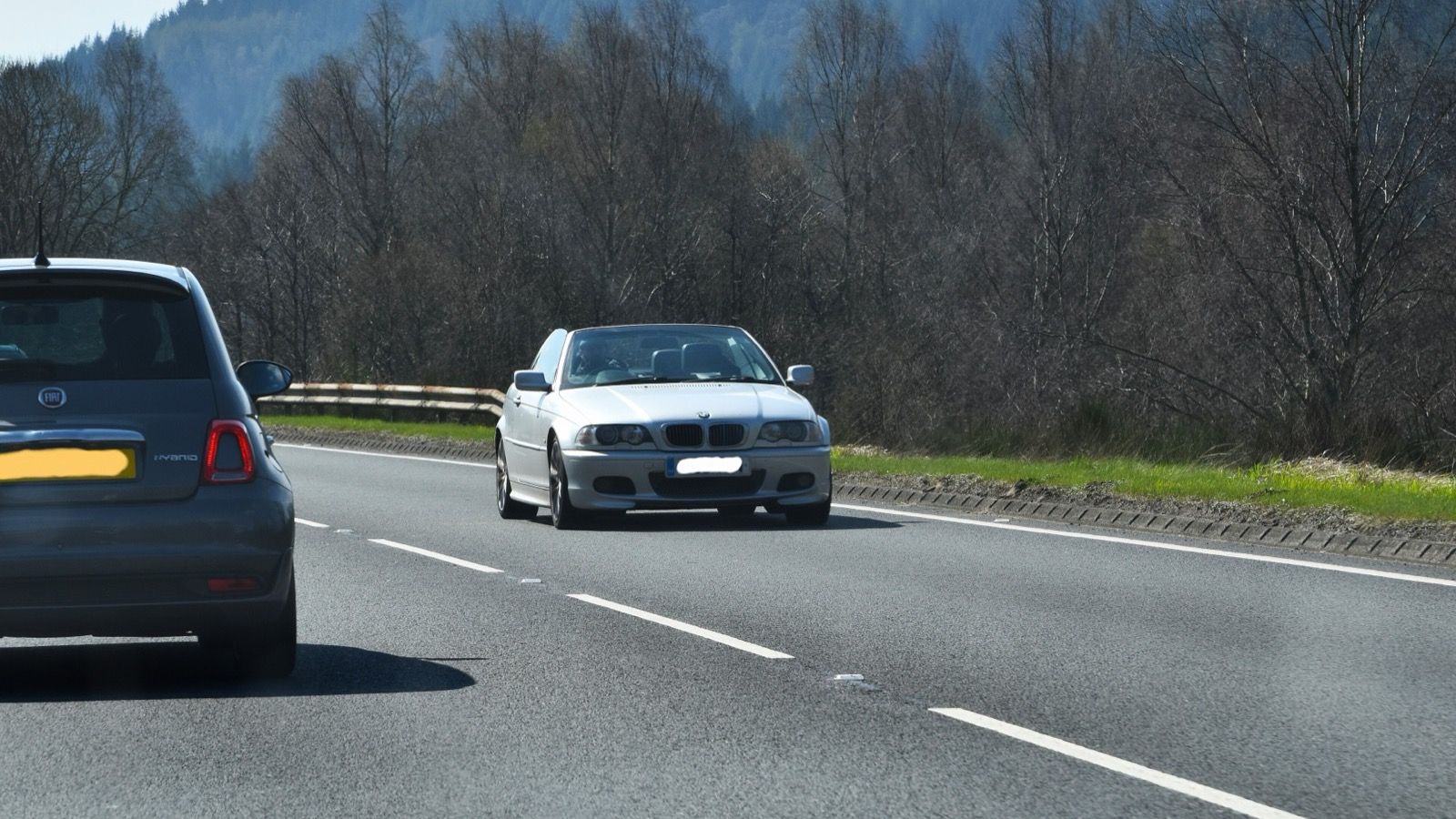 2002 BMW 325Ci E46 convertible, front three-quarter view
