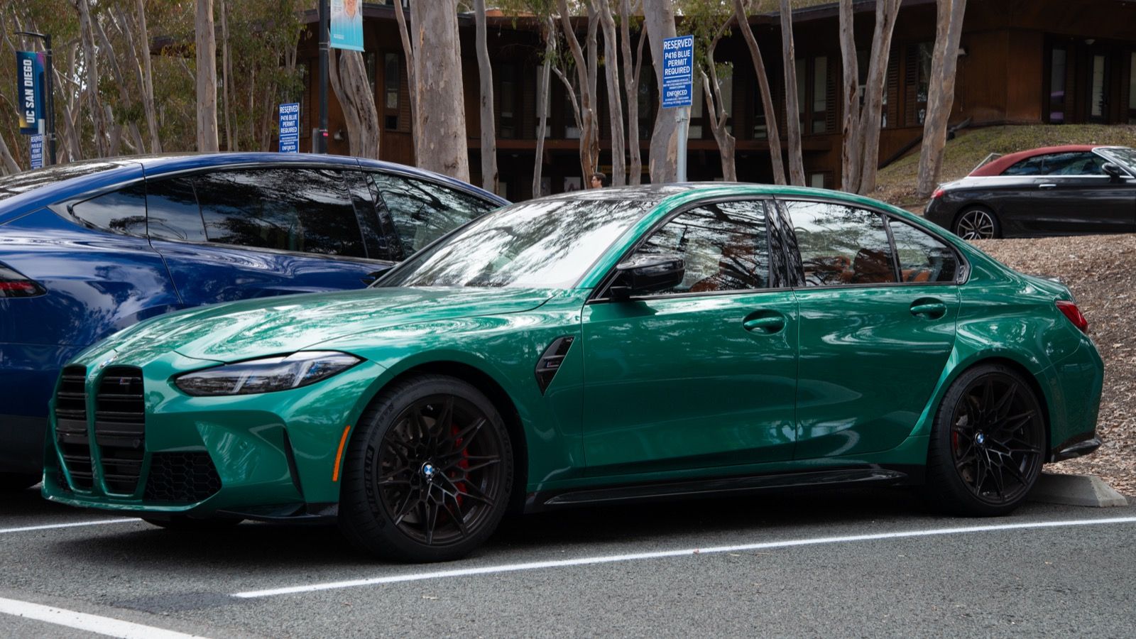 2026 BMW M3 Competition G80 LCI, front three-quarter view