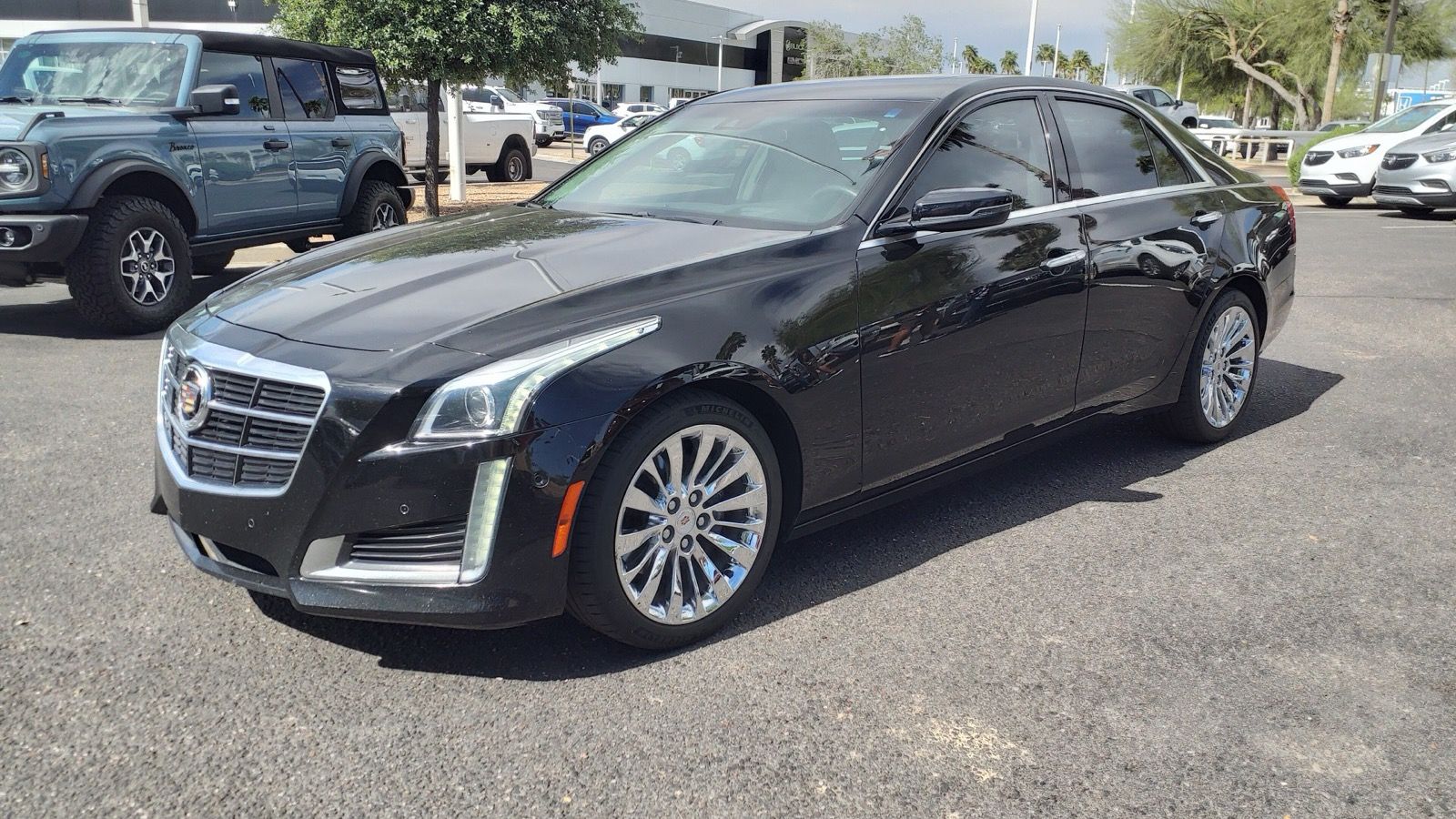 2014 Cadillac CTS 2.0T Performance Collection, front three-quarter view