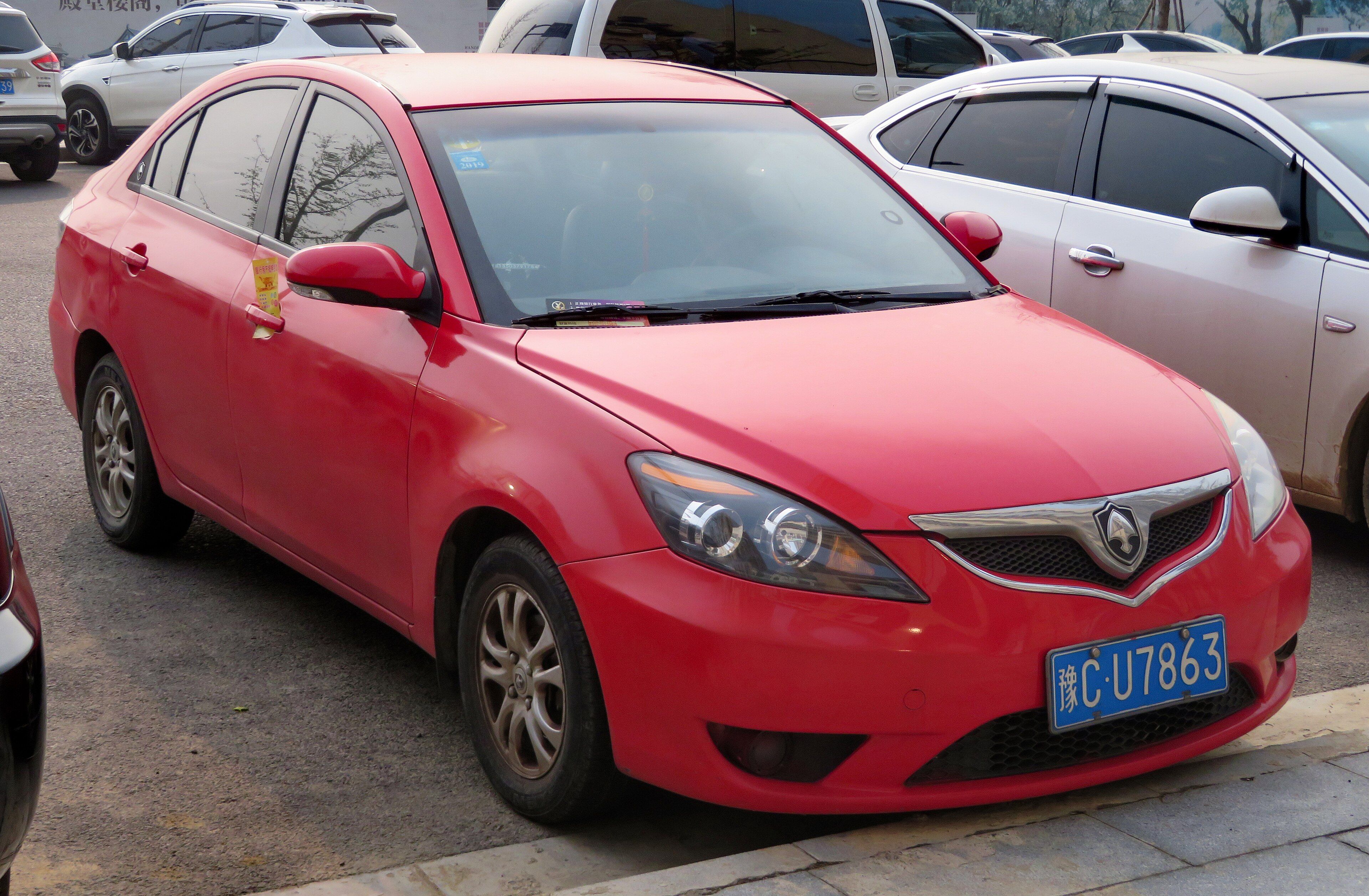 2009 Changan Alsvin 1.5L subcompact sedan, front three-quarter view