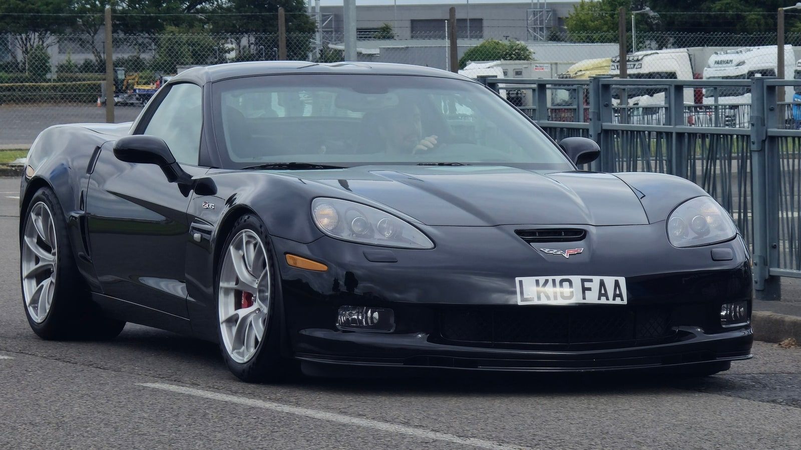 2010 Chevrolet Corvette — C6 Z06, front three-quarter view