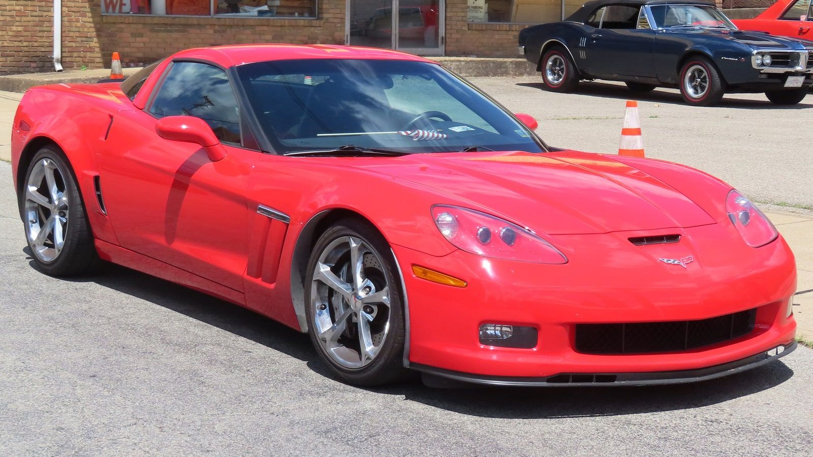 2011 Chevrolet Corvette — C6 Grand Sport coupe, front three-quarter view